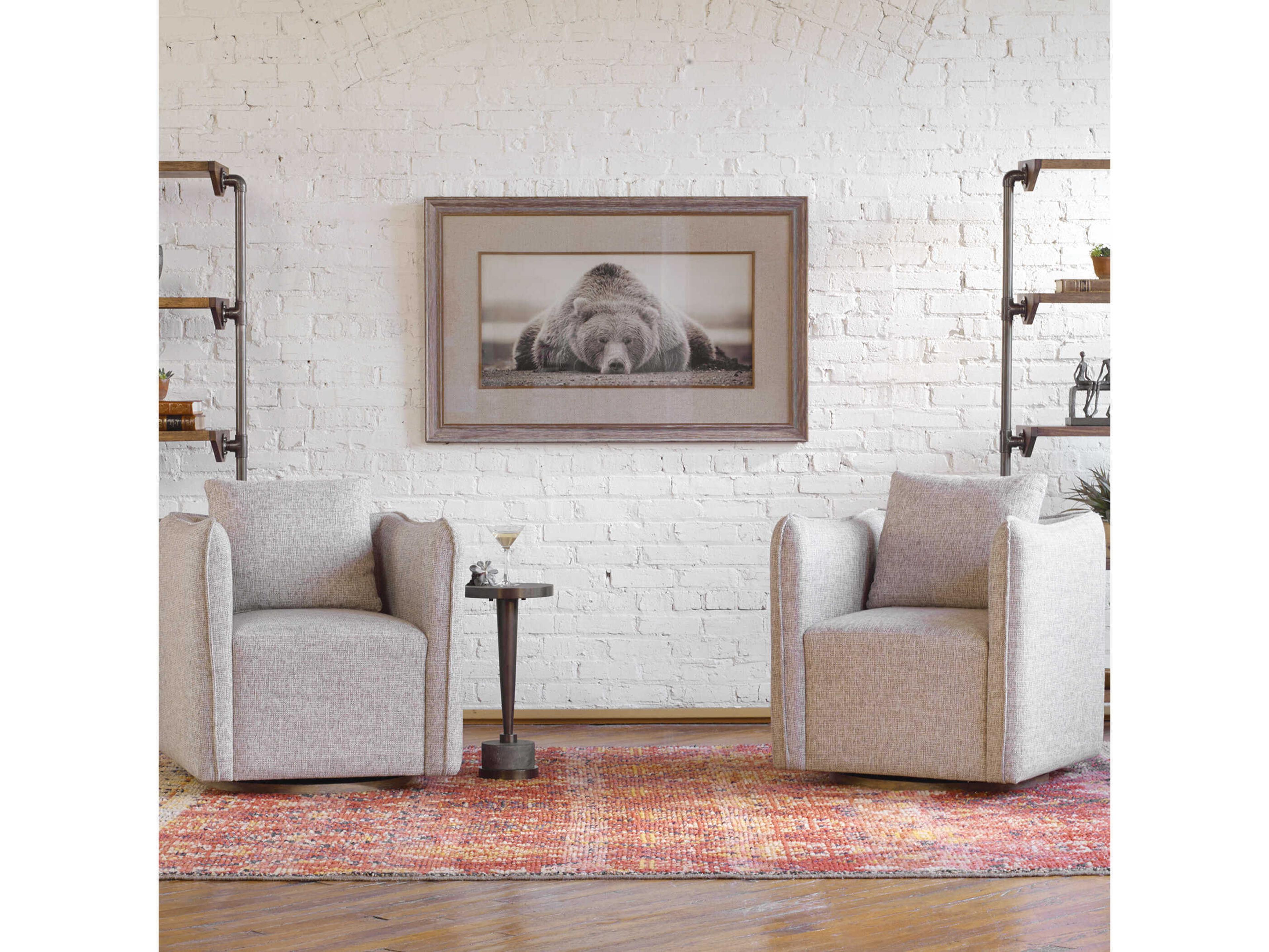 Uttermost Deep Sleep Bear Print