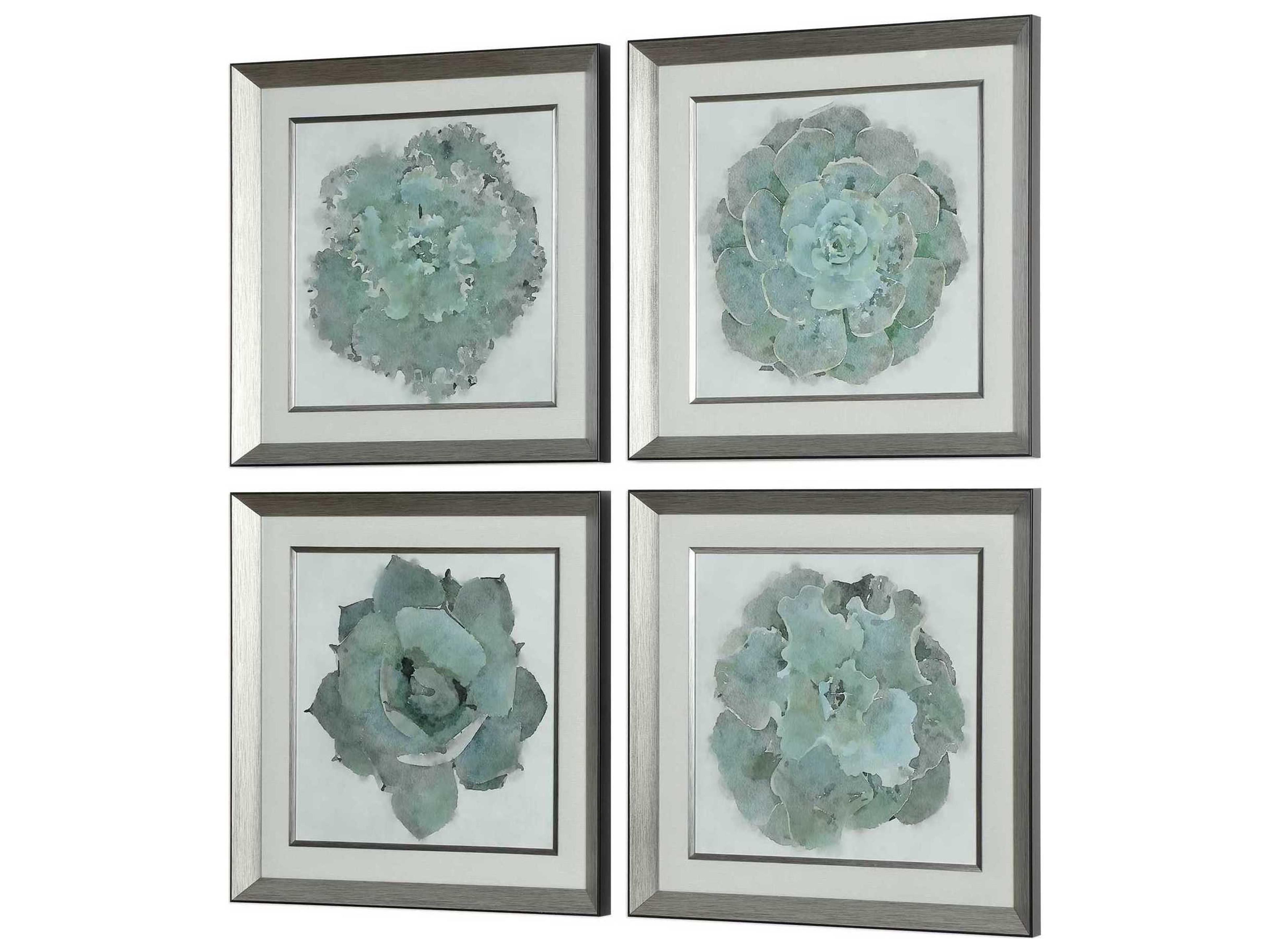 Uttermost Natural Beauties Wall Art Set of 4