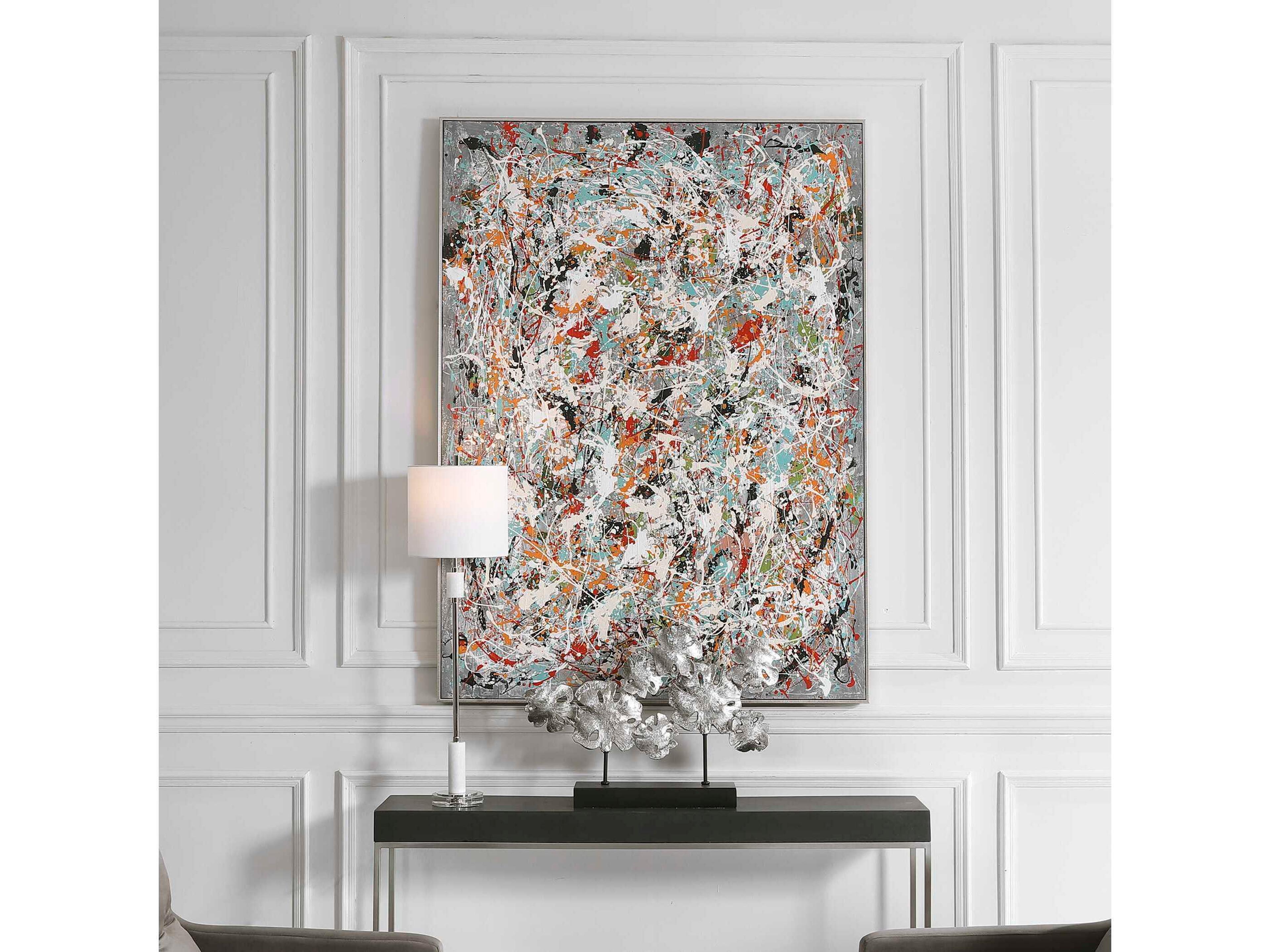 Uttermost Organized Chaos Canvas Wall Art