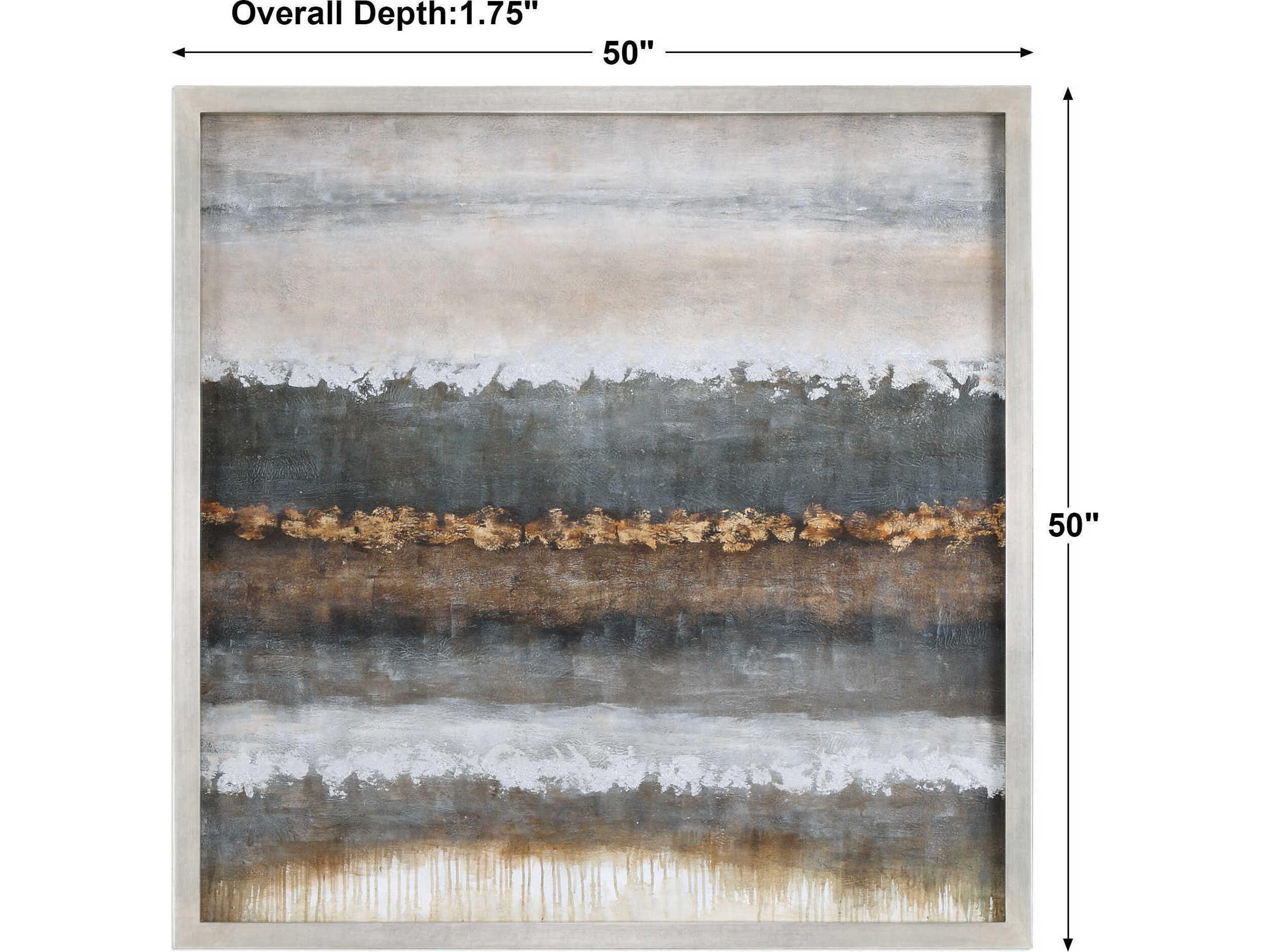 Uttermost Layers Canvas Wall Art