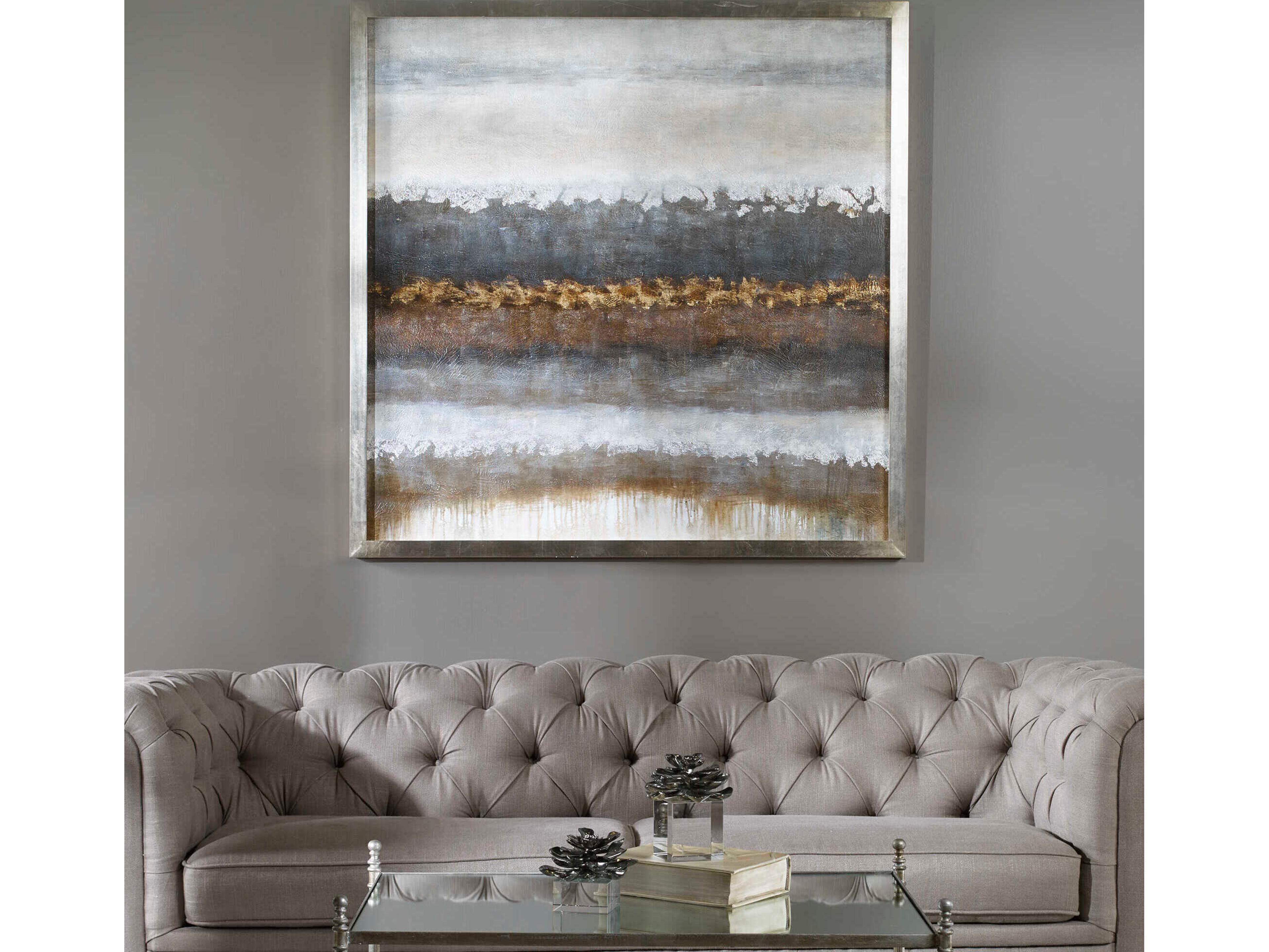 Uttermost Layers Canvas Wall Art