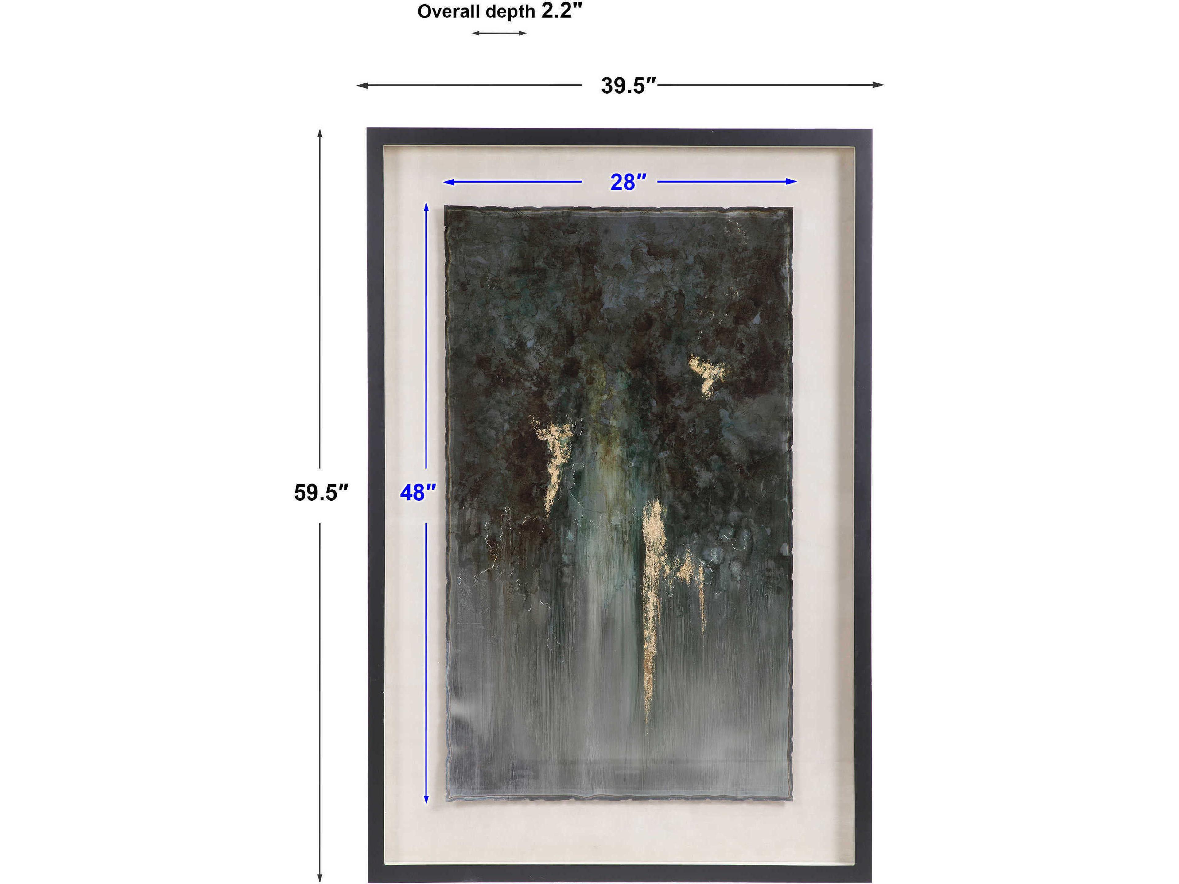 Uttermost Rustic Patina Grande Canvas Wall Art