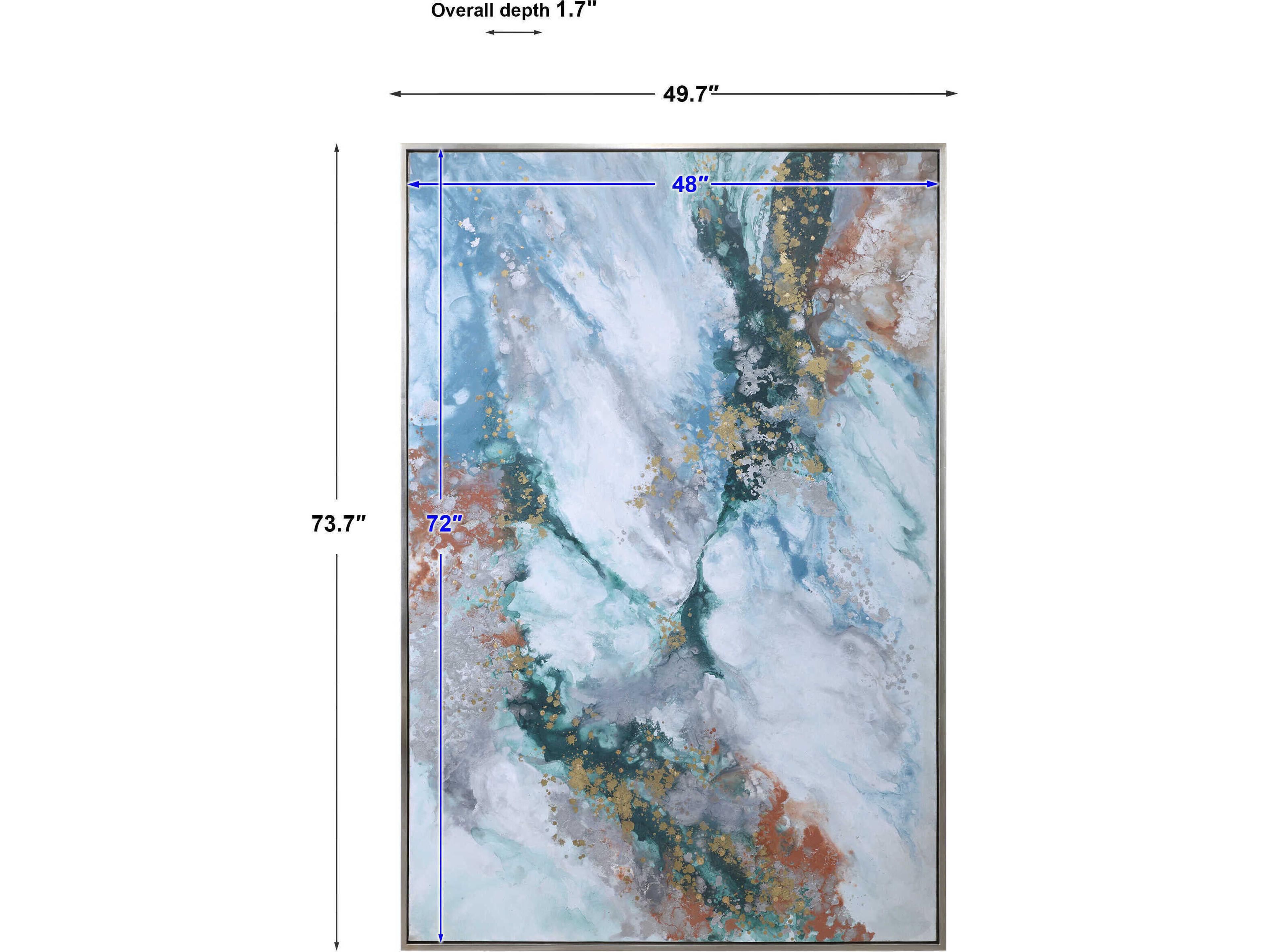 Uttermost Mercury Hand Canvas Wall Art