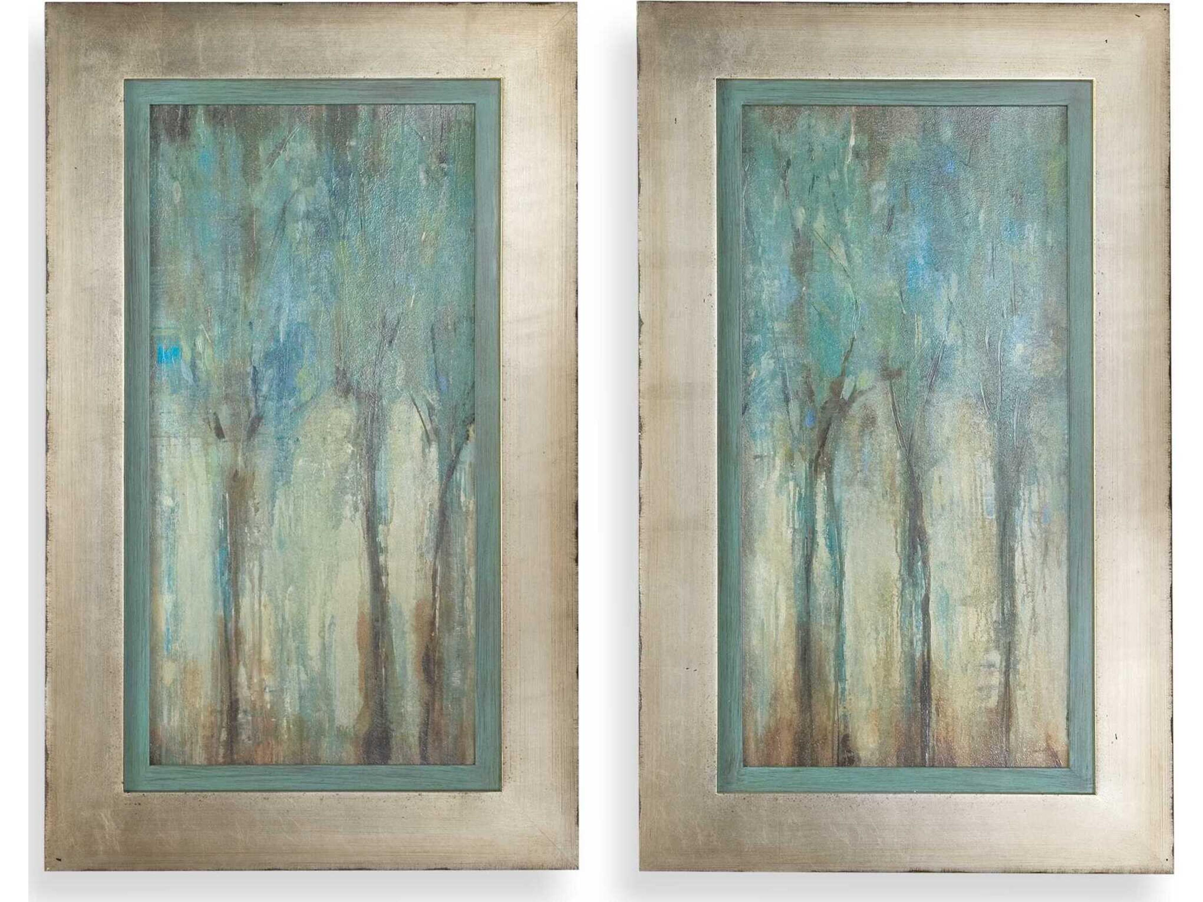 Uttermost Whispering Wind Framed Wall Art Set of 2
