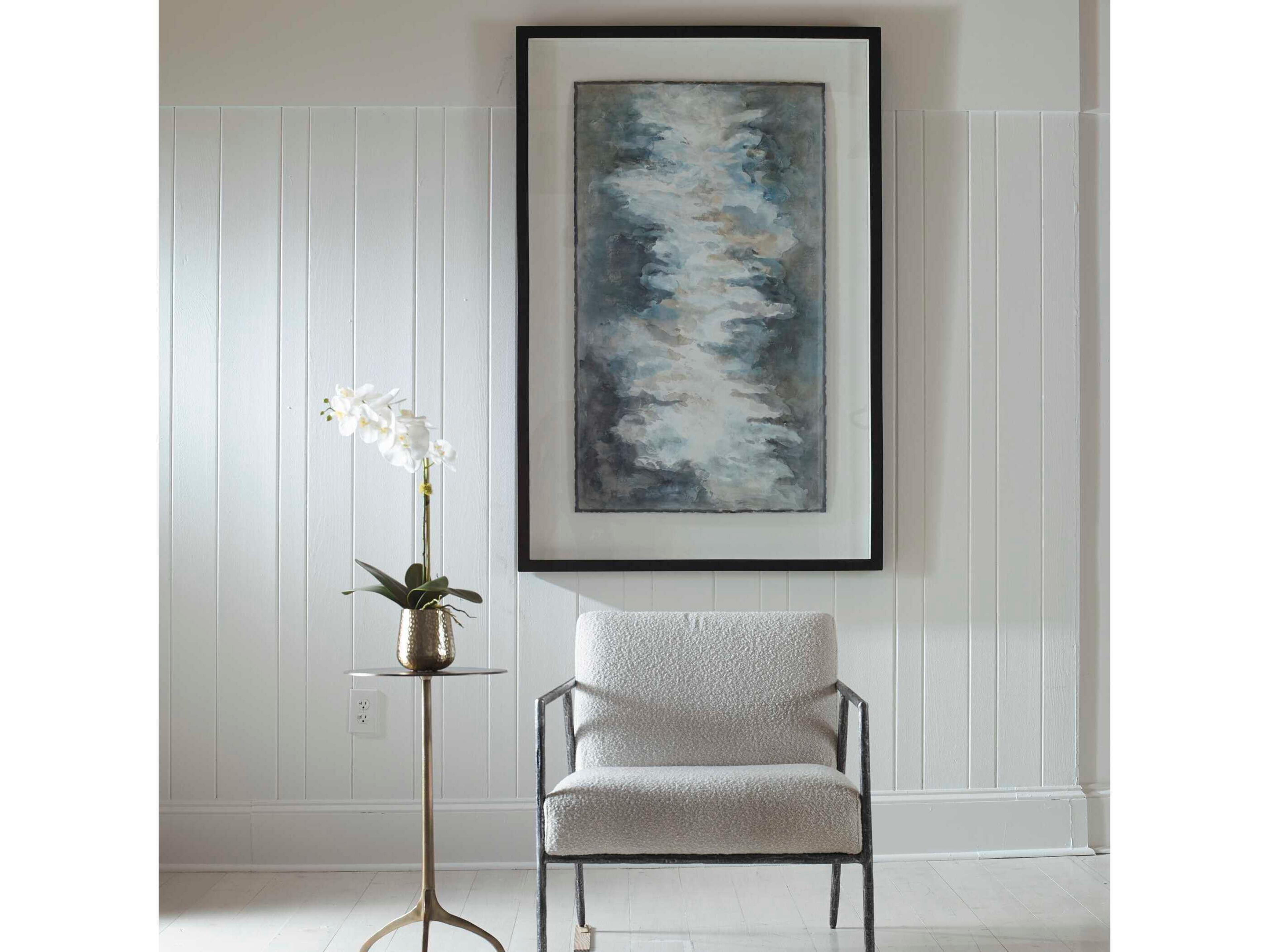 Uttermost Lakeside Grande Framed Abstract Print