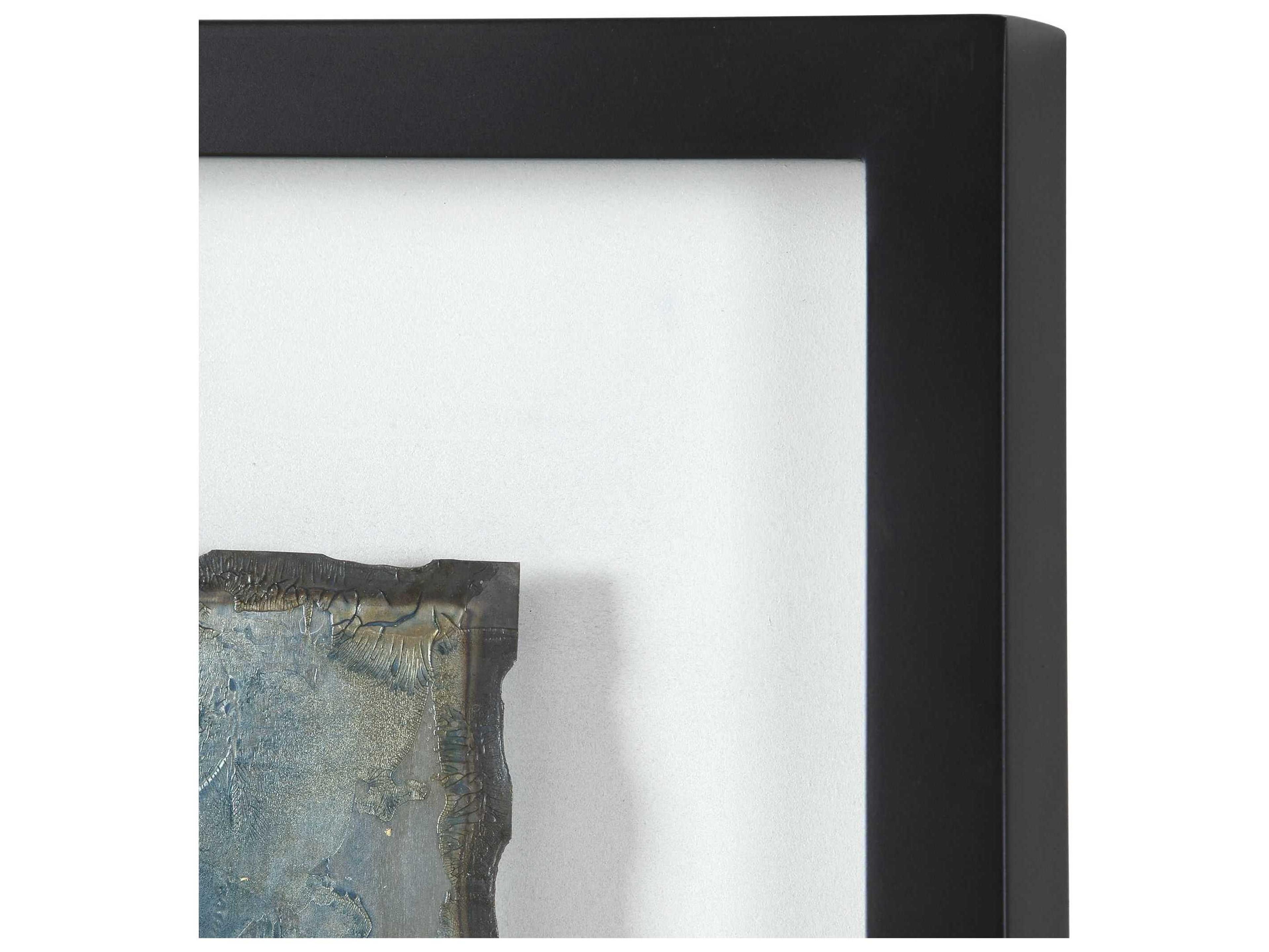 Uttermost Glimmering Agate Abstract Prints Set of 2