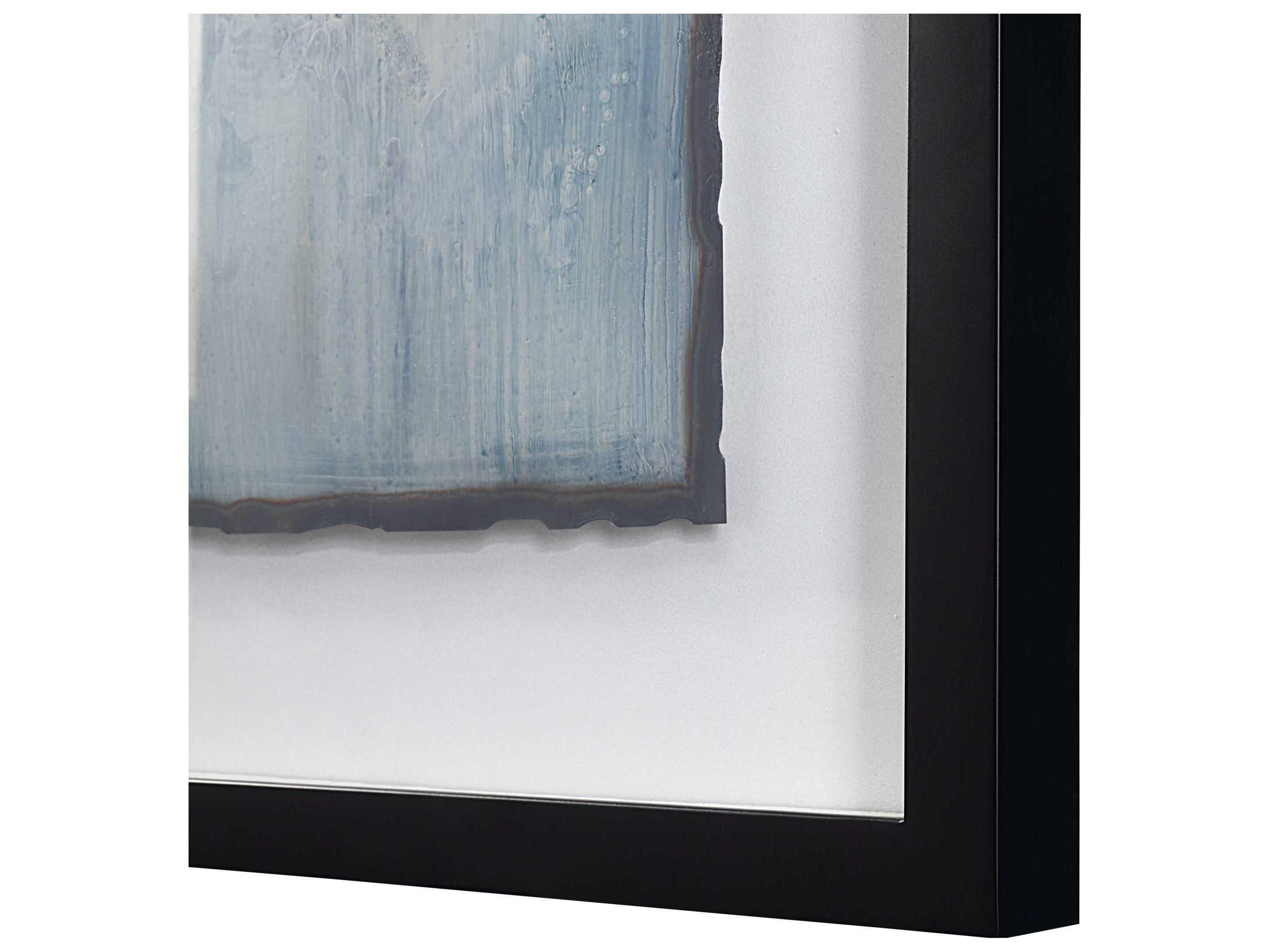 Uttermost Glimmering Agate Abstract Prints Set of 2