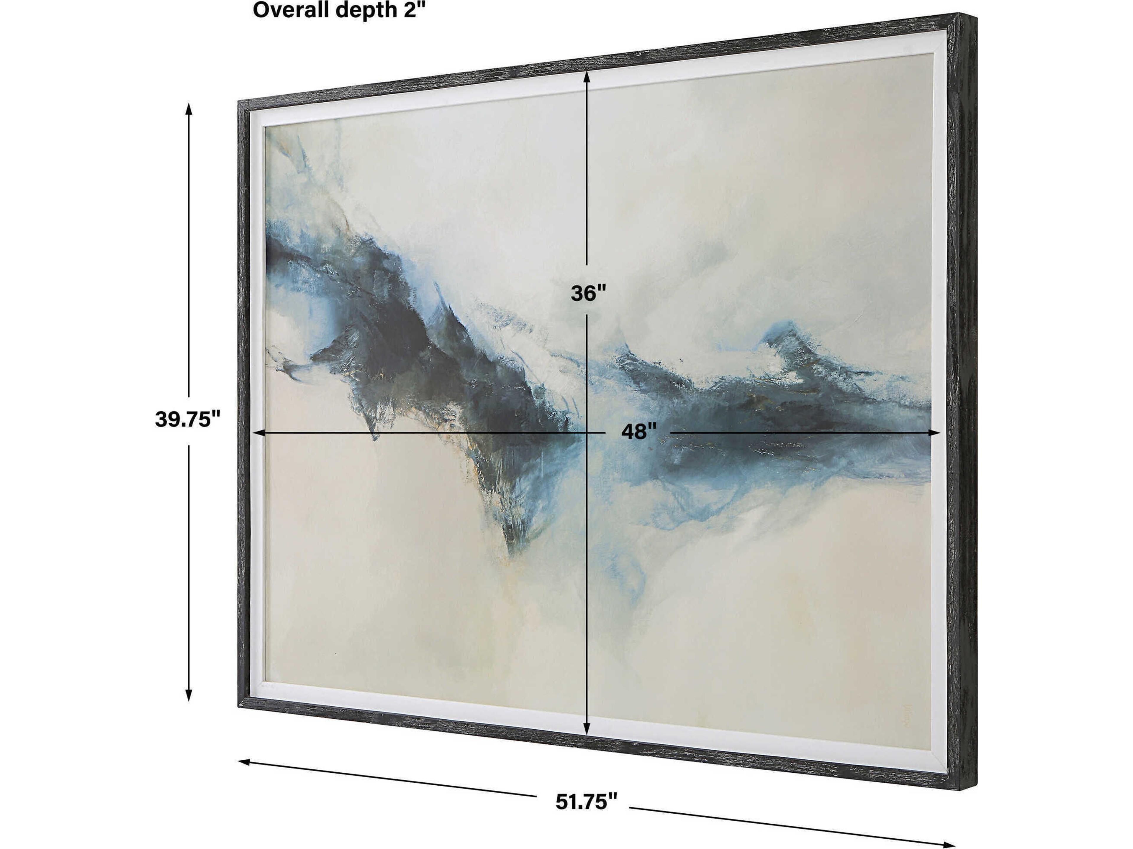 Uttermost Terra Nova Abstract Framed Print