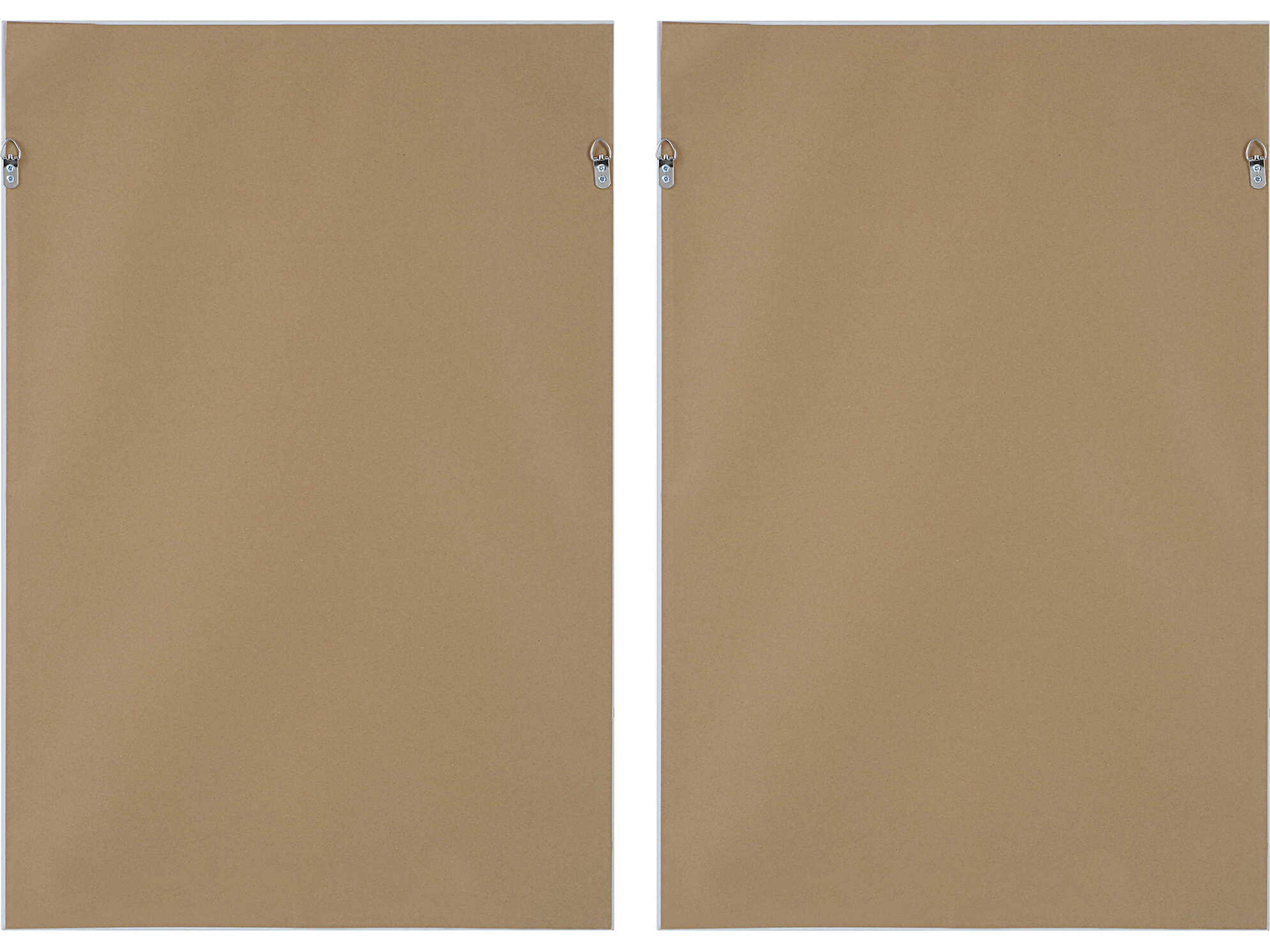 Uttermost Burgundy Interjection Abstract Prints Wall Art Set of 2