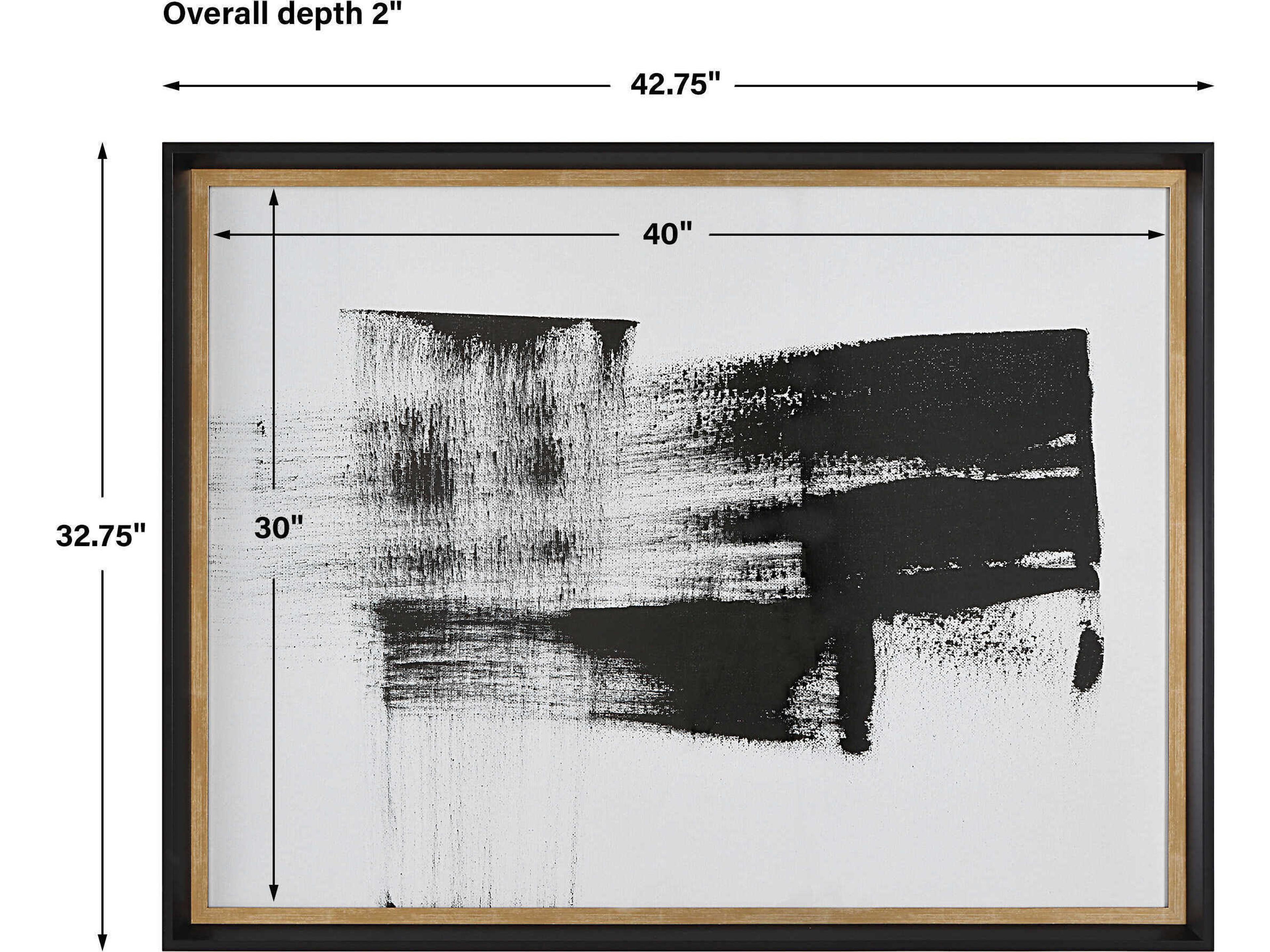 Uttermost Mystere Framed Contemporary Print