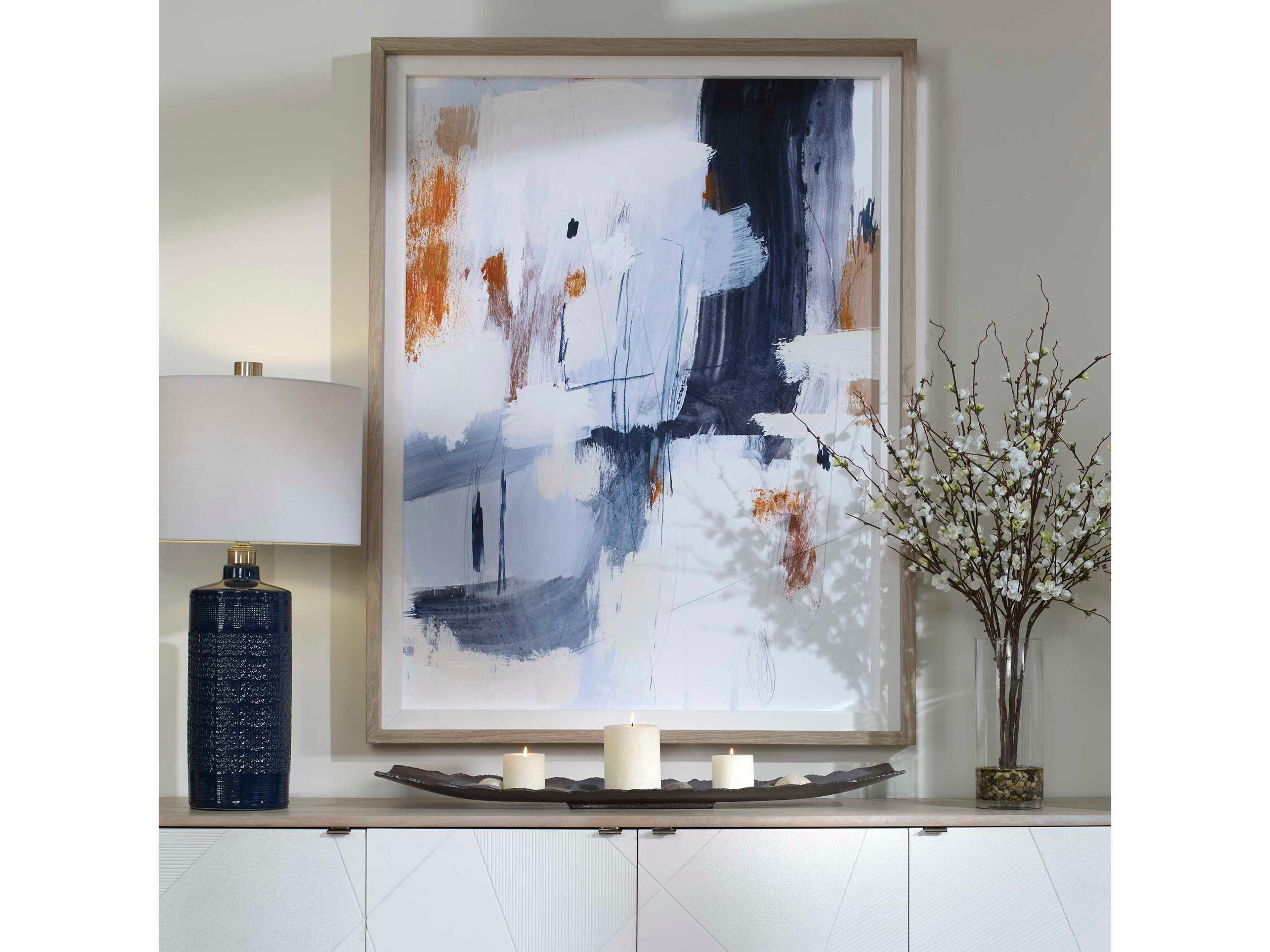 Uttermost Variant Abstract Framed Print