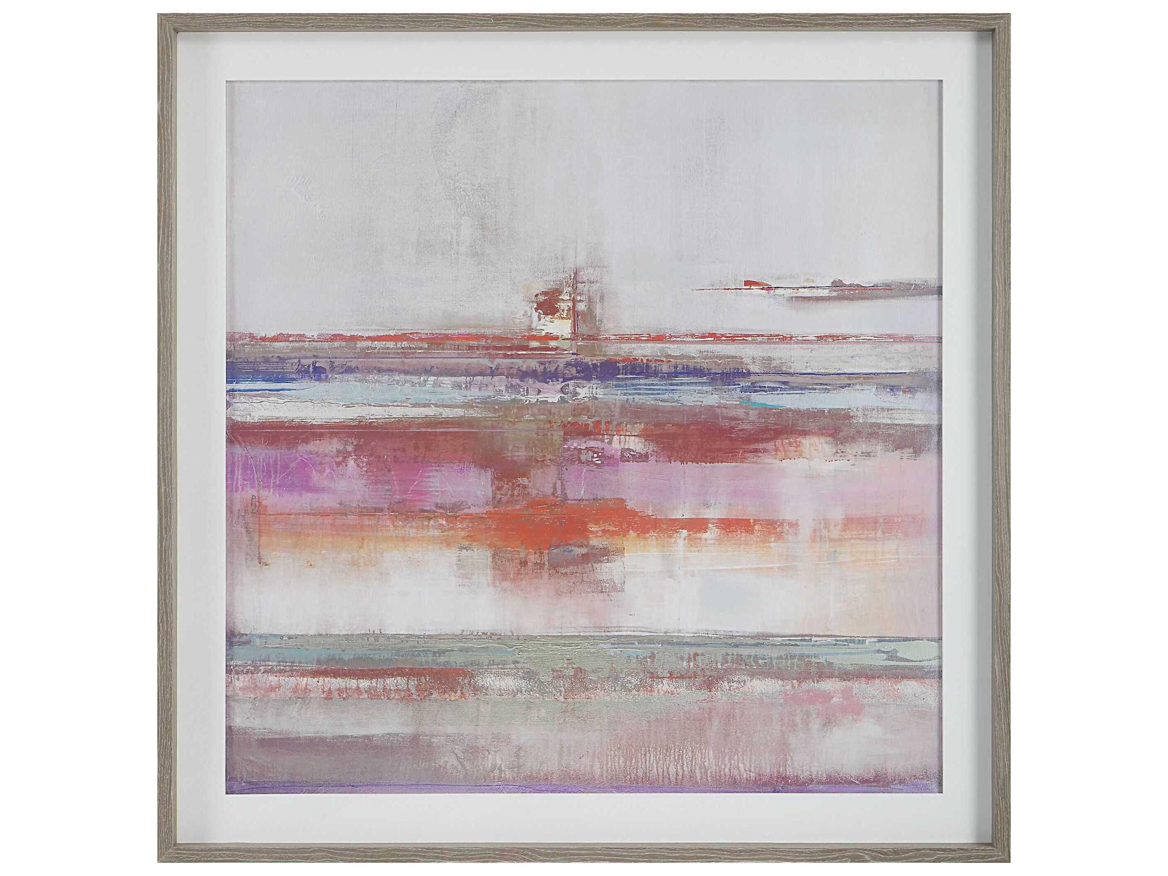 Uttermost Torrent Abstract Art Framed Print