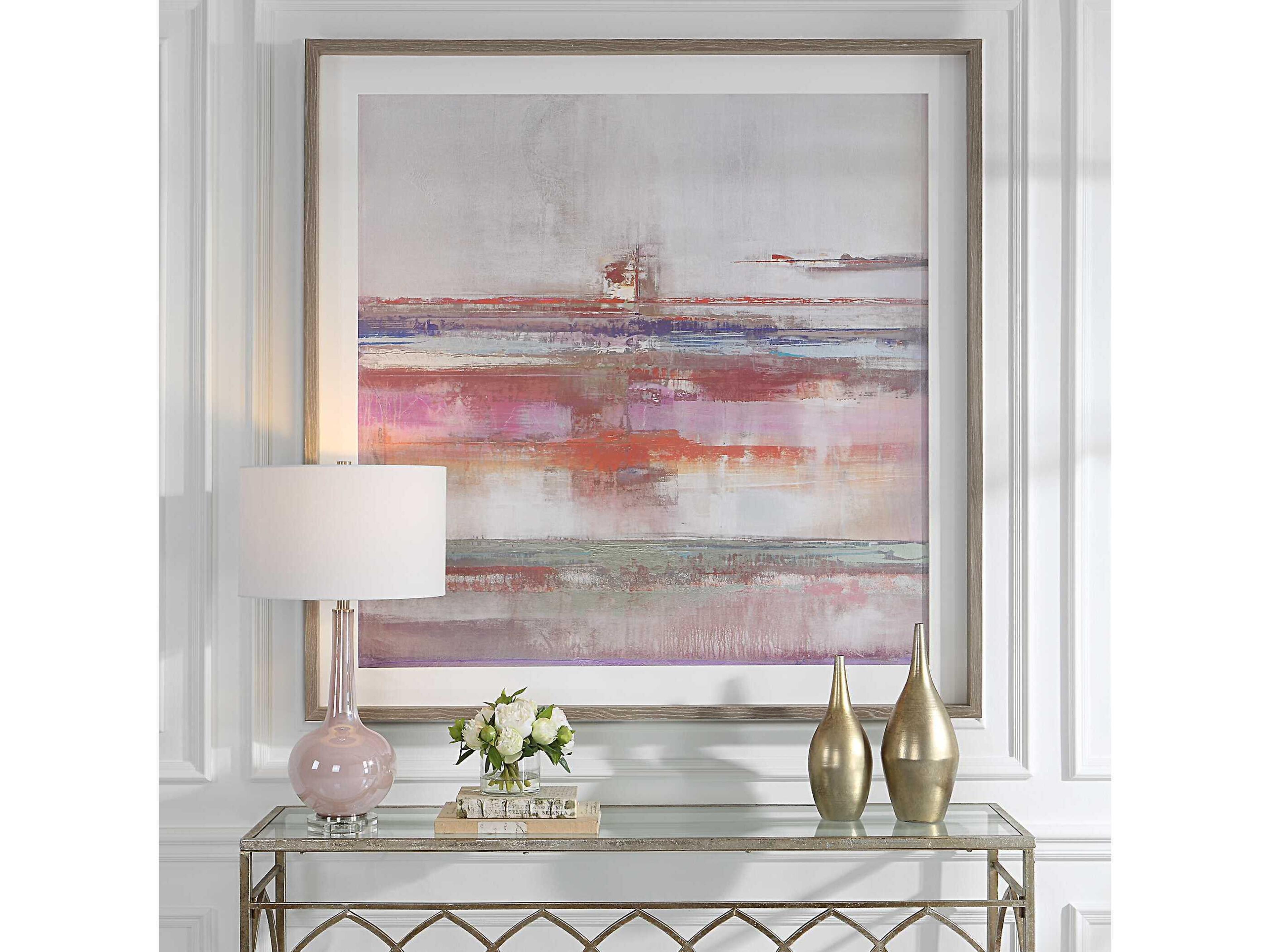 Uttermost Torrent Abstract Art Framed Print