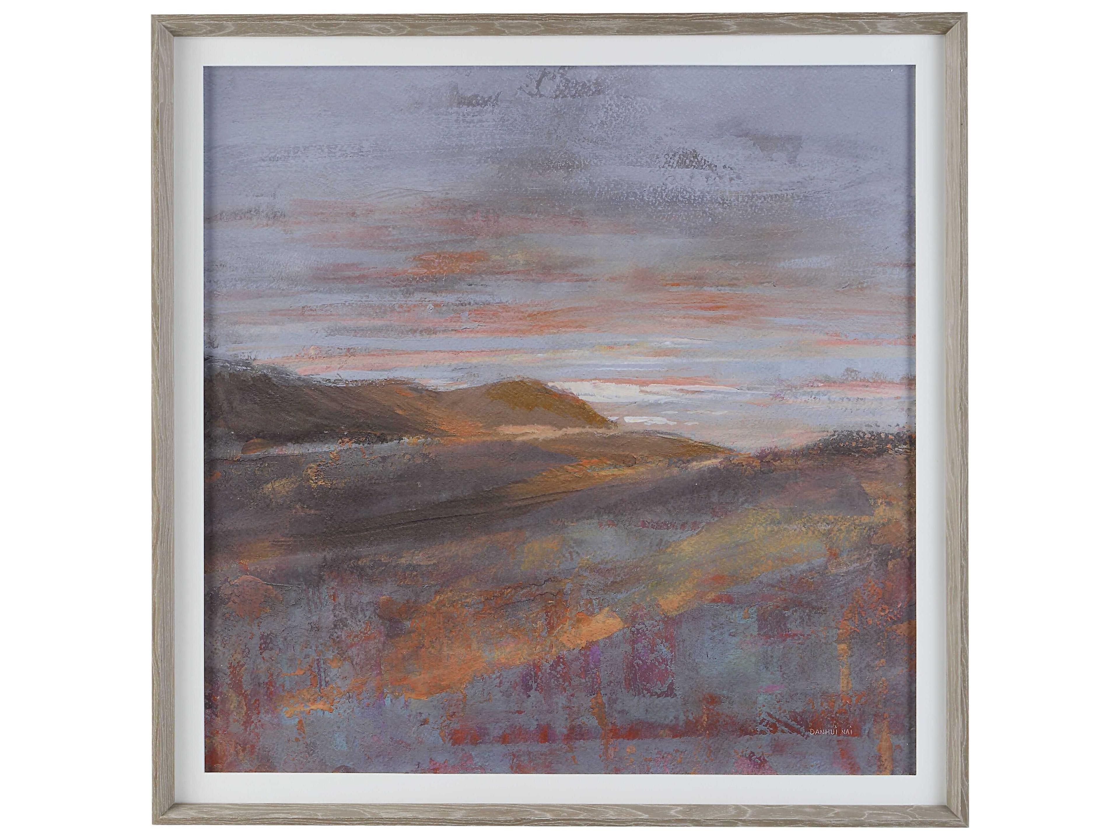 Uttermost Dawn On The Hills Framed Print