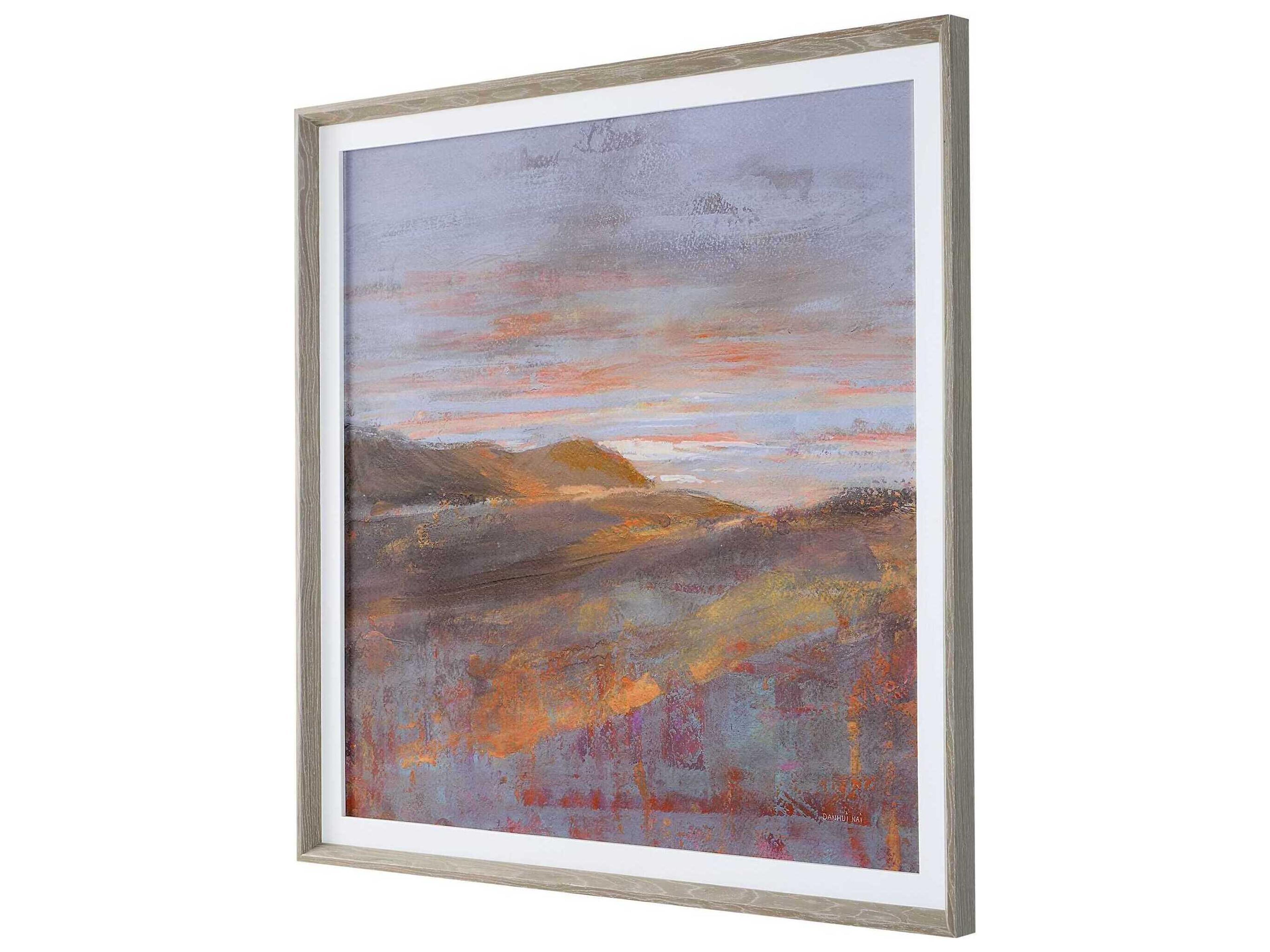 Uttermost Dawn On The Hills Framed Print