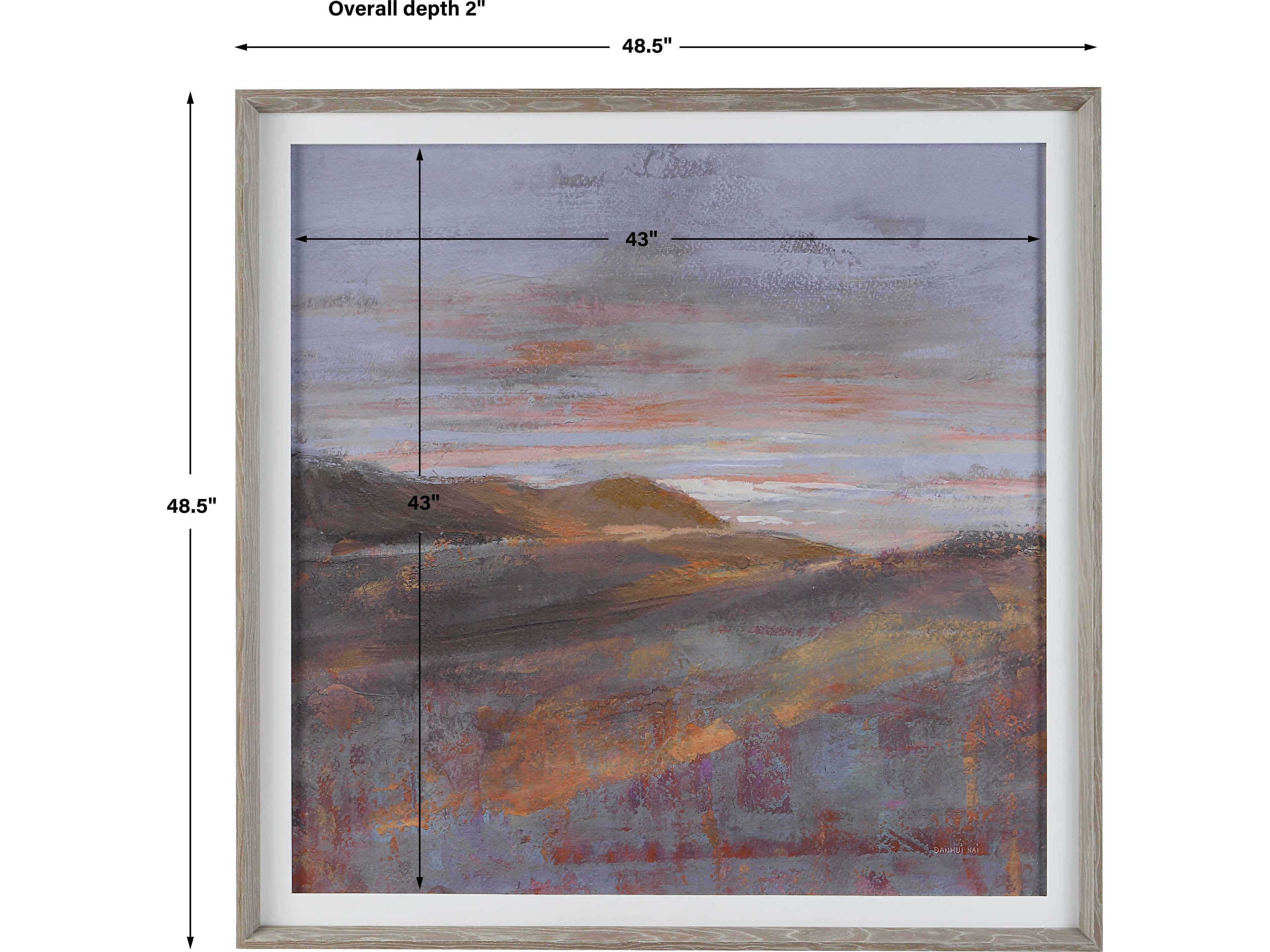 Uttermost Dawn On The Hills Framed Print