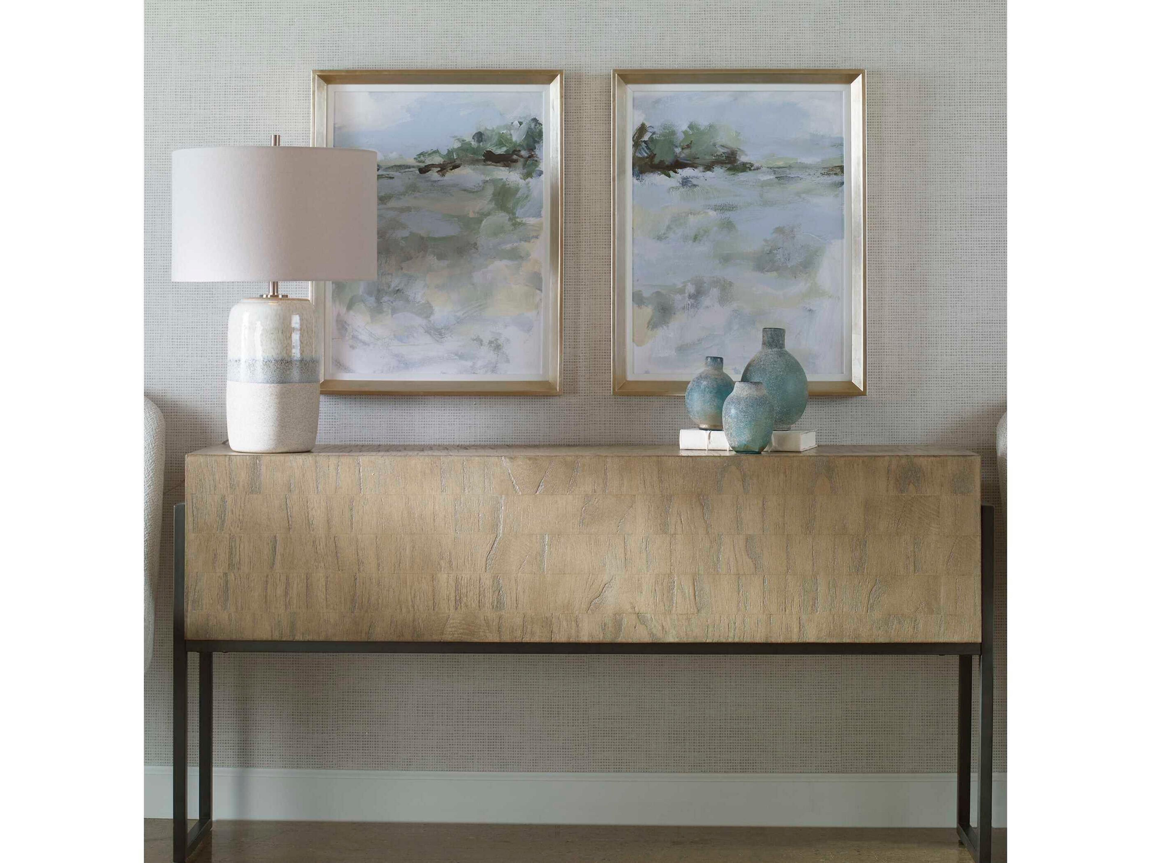 Uttermost Far Away View Framed Prints Set of 2