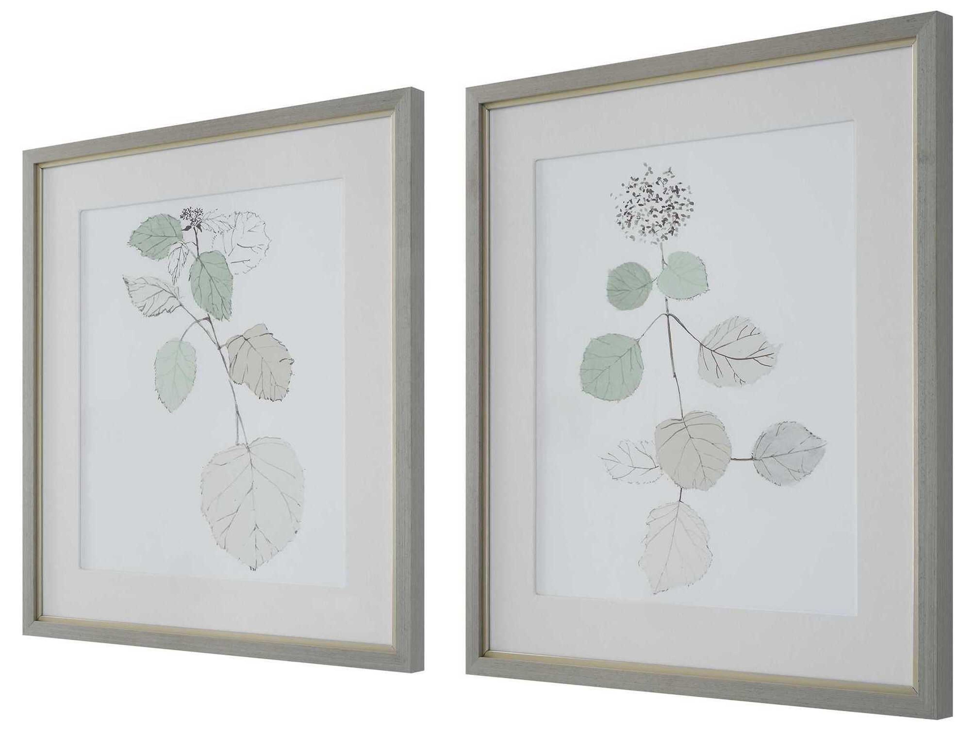 Uttermost Come What May Framed Print / Painting Set of 2