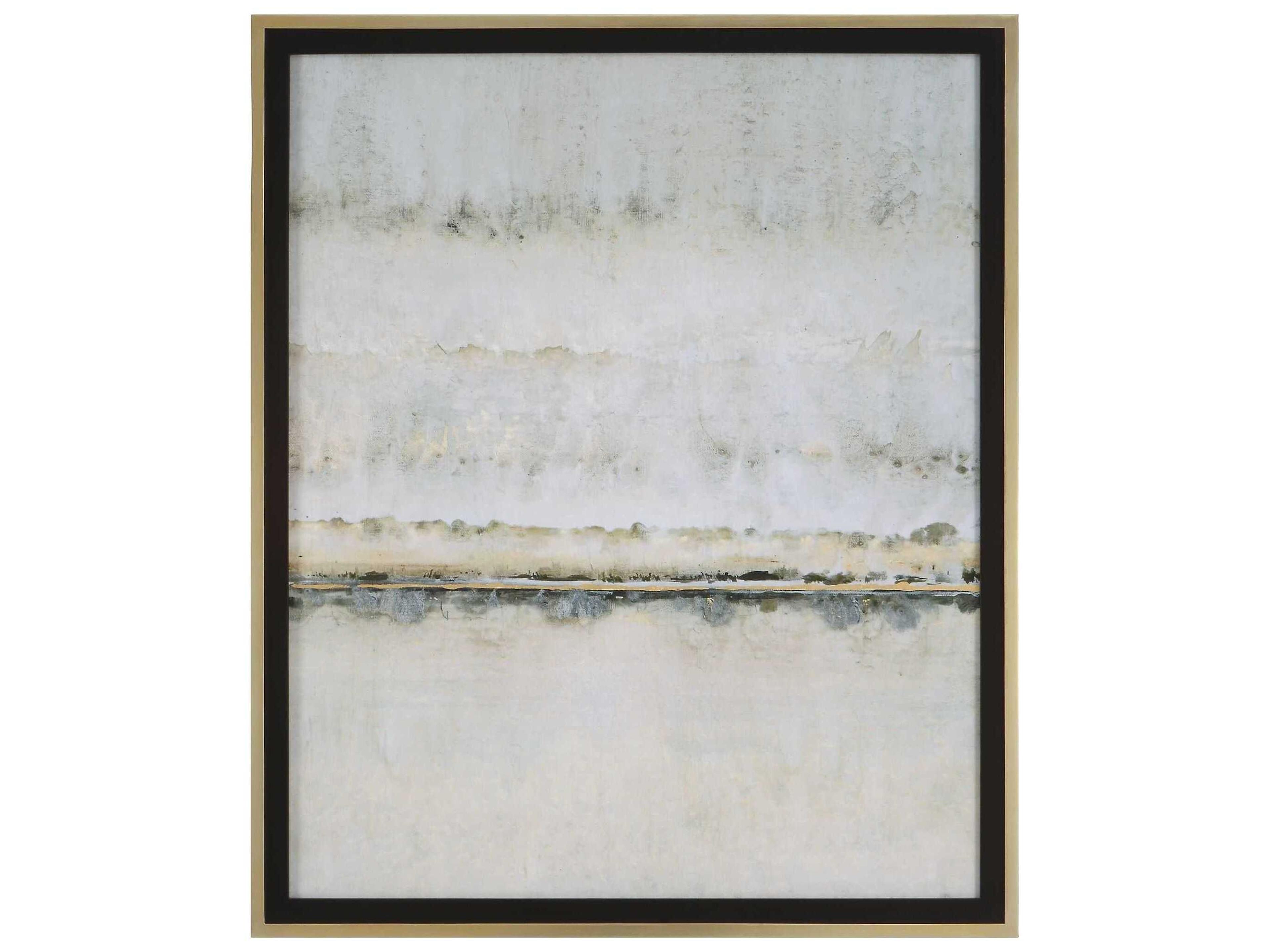 Gilded Horizon Framed Print / Painting