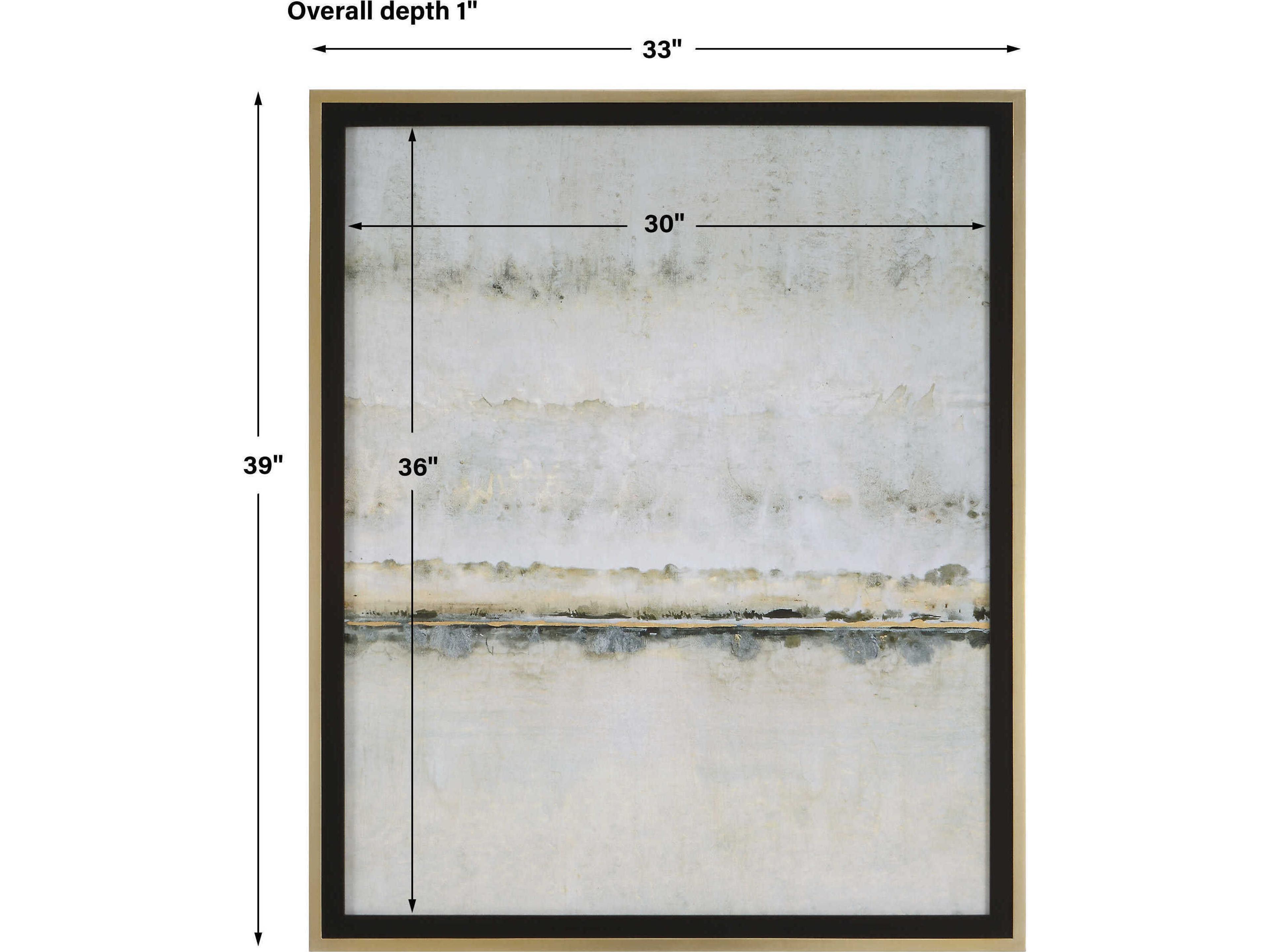 Uttermost Gilded Horizon Framed Print / Painting