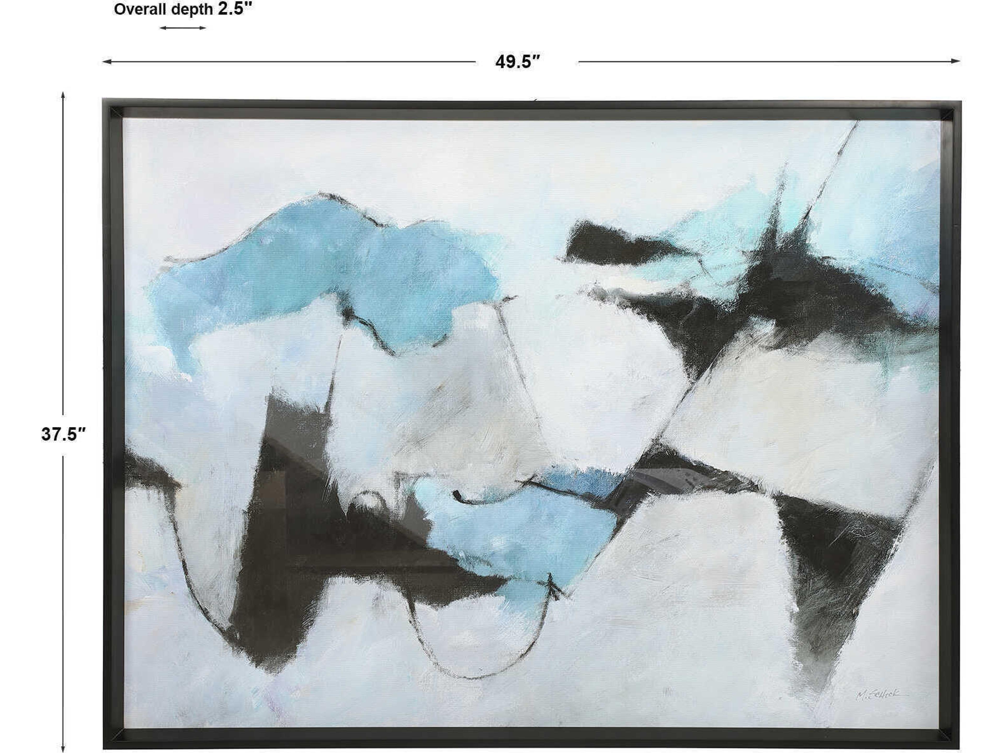 Uttermost Winter Crop Canvas Wall Art