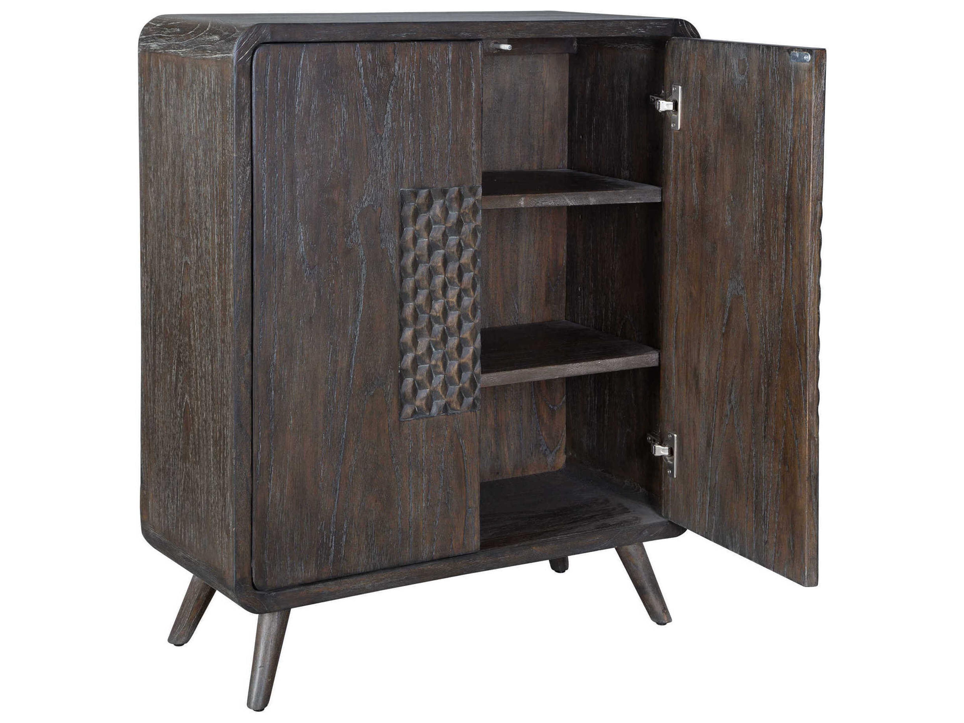 Uttermost Hausen Natural Mindi Wood Accent Chest