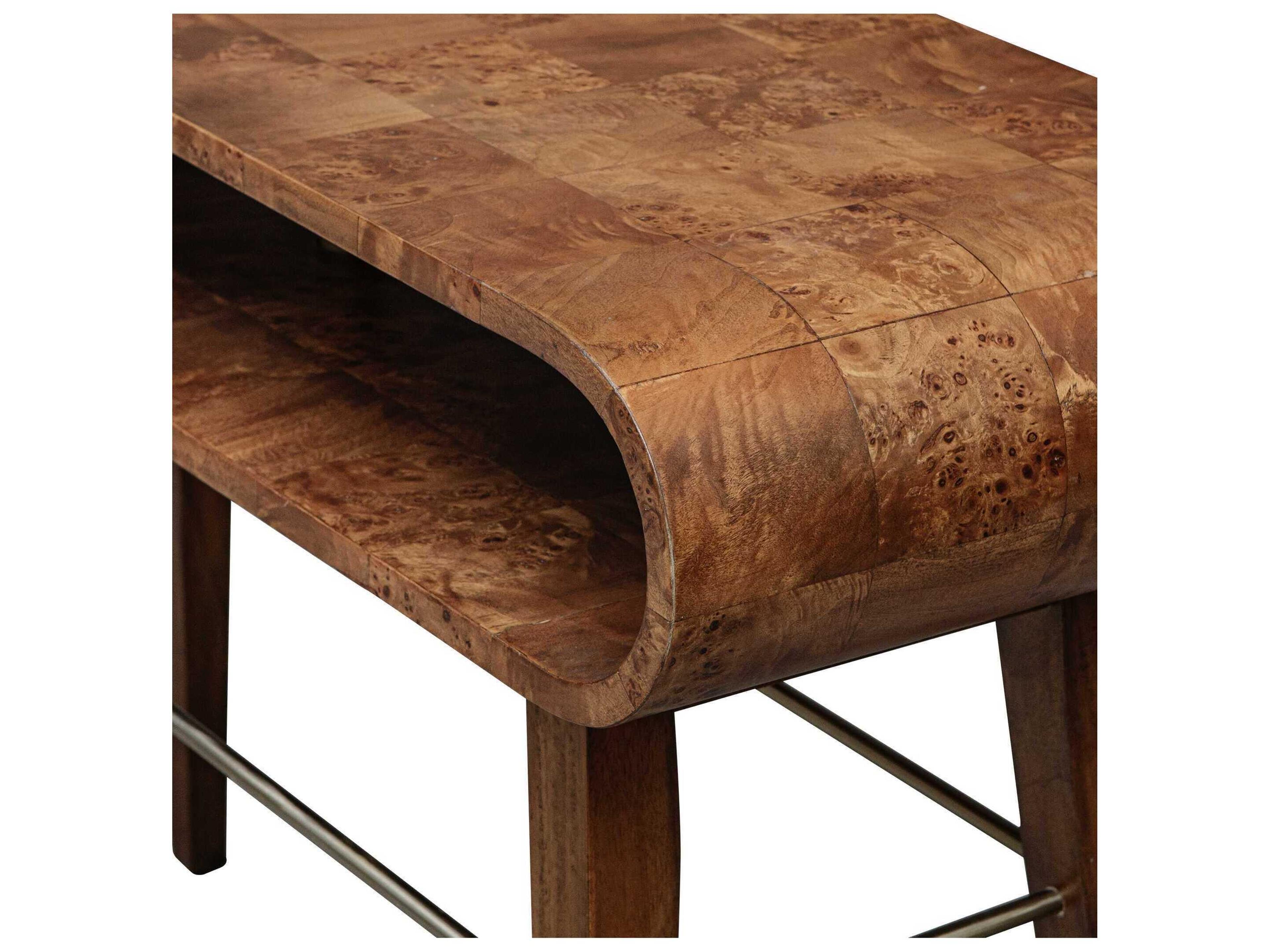 Uttermost Ledger Rectangular Wood Natural Console Table