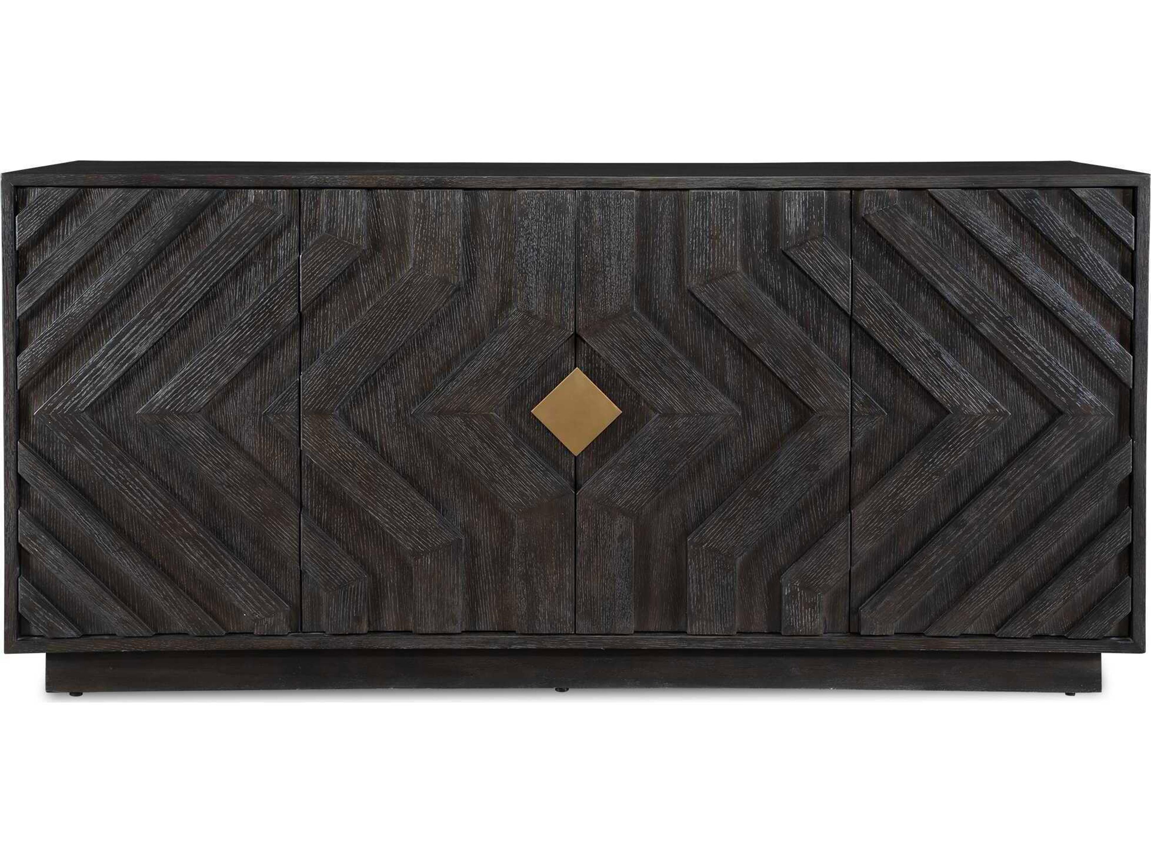 68" Oak Wood Natural Faulkner Sideboard