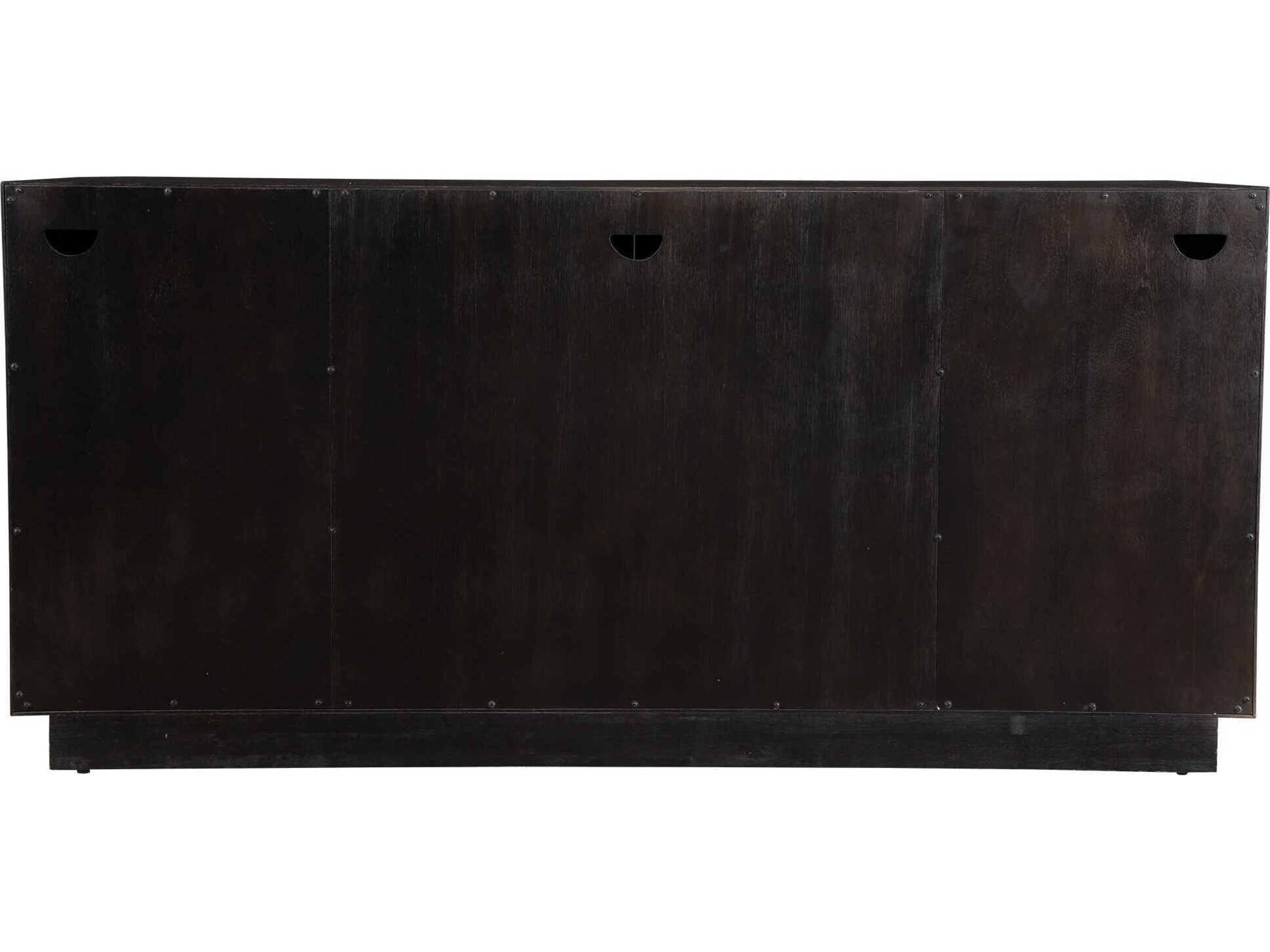 Uttermost 68" Oak Wood Natural Faulkner Sideboard