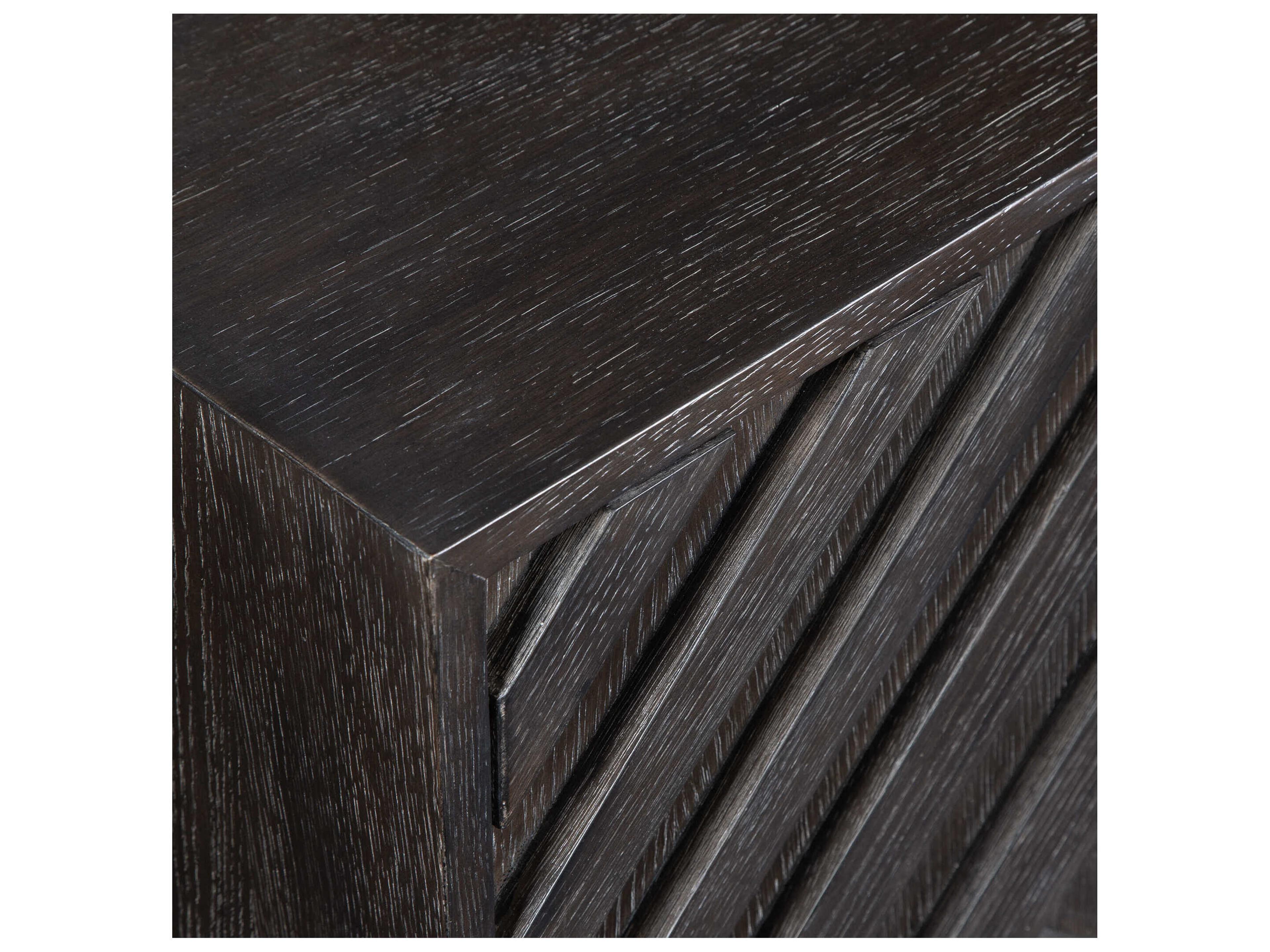 Uttermost 68" Oak Wood Natural Faulkner Sideboard