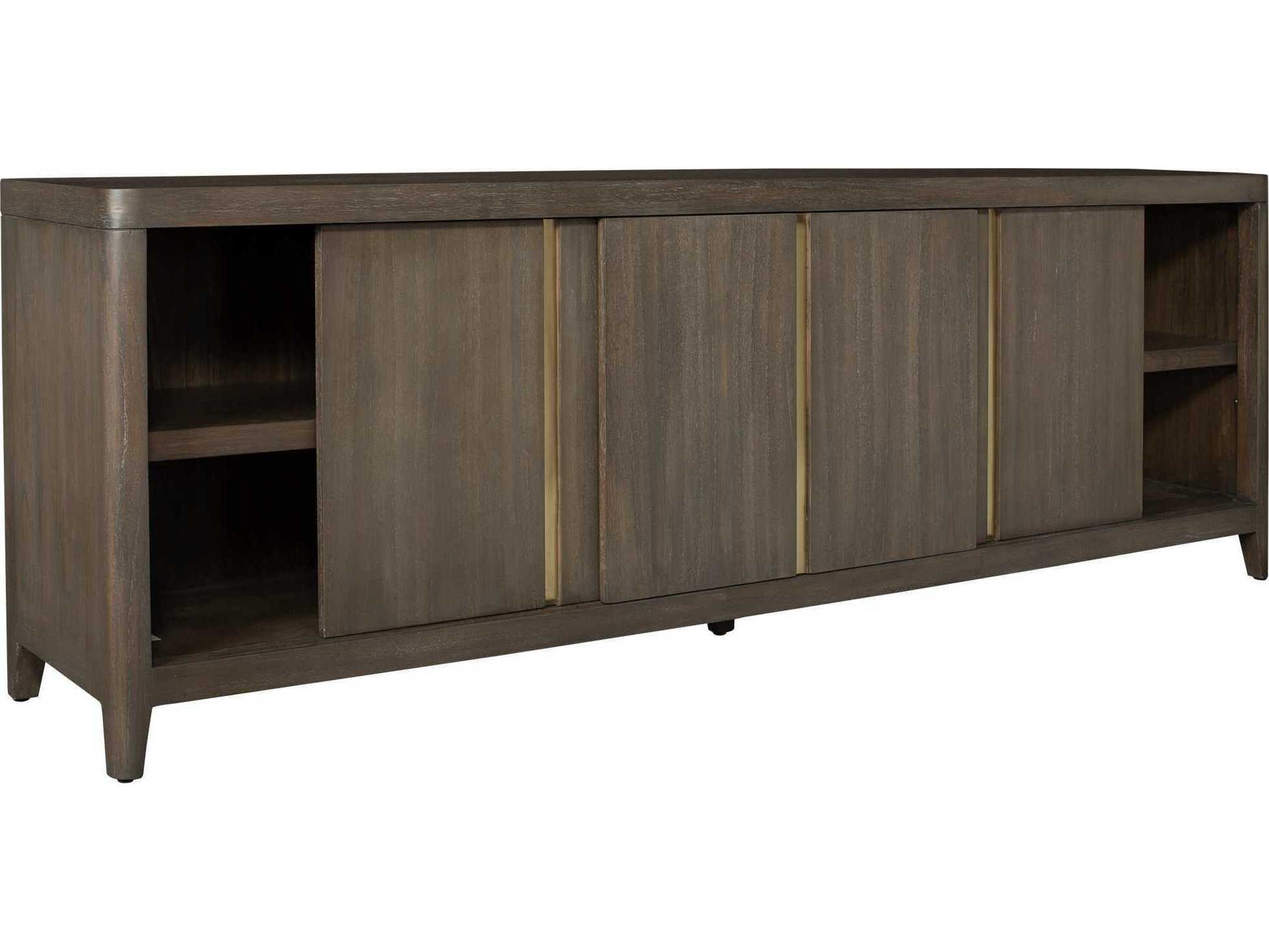 Uttermost Botero 86" Mindi Wood Walnut Sideboard