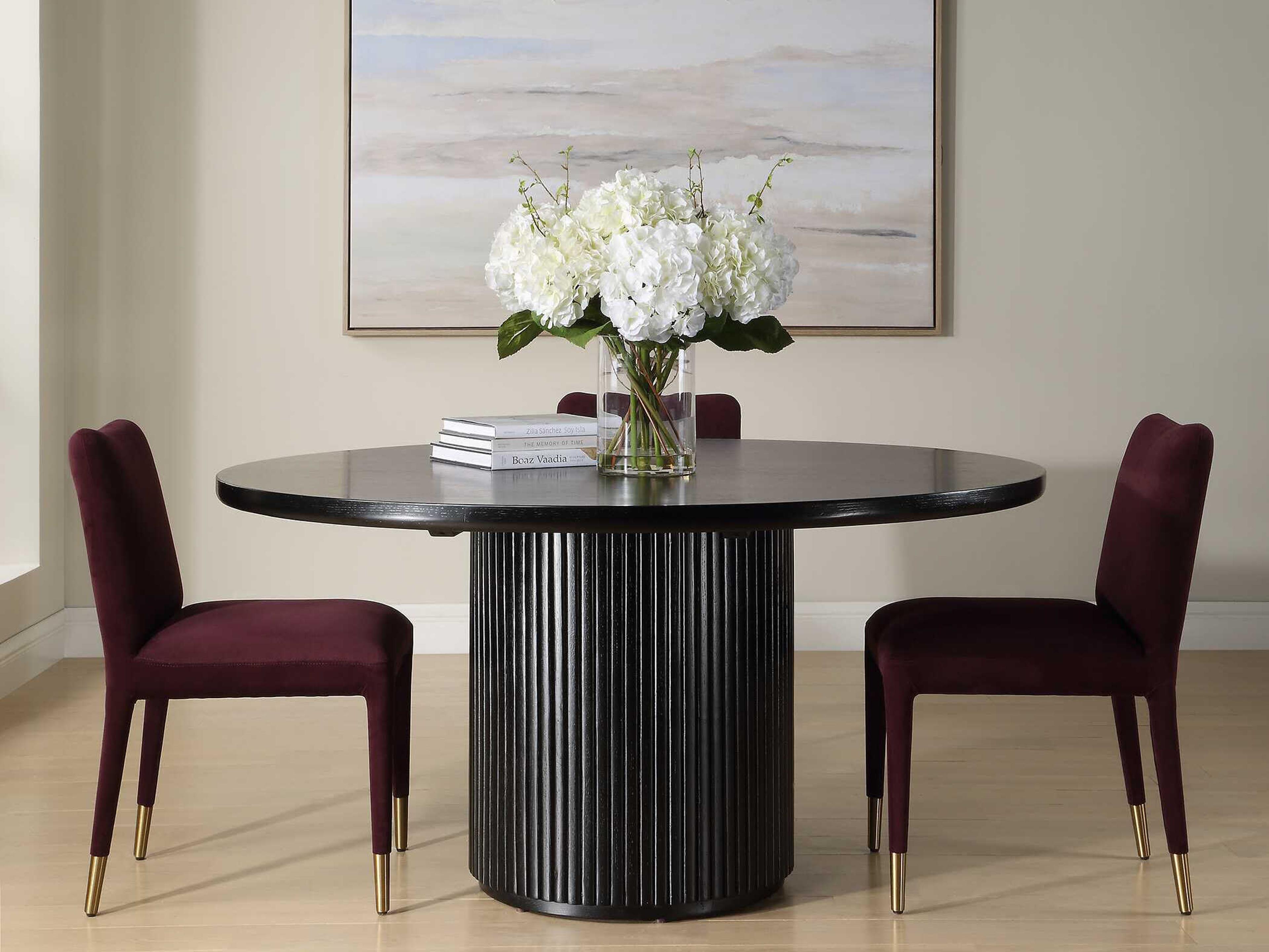 Uttermost Hersch Round Wood Dining Table