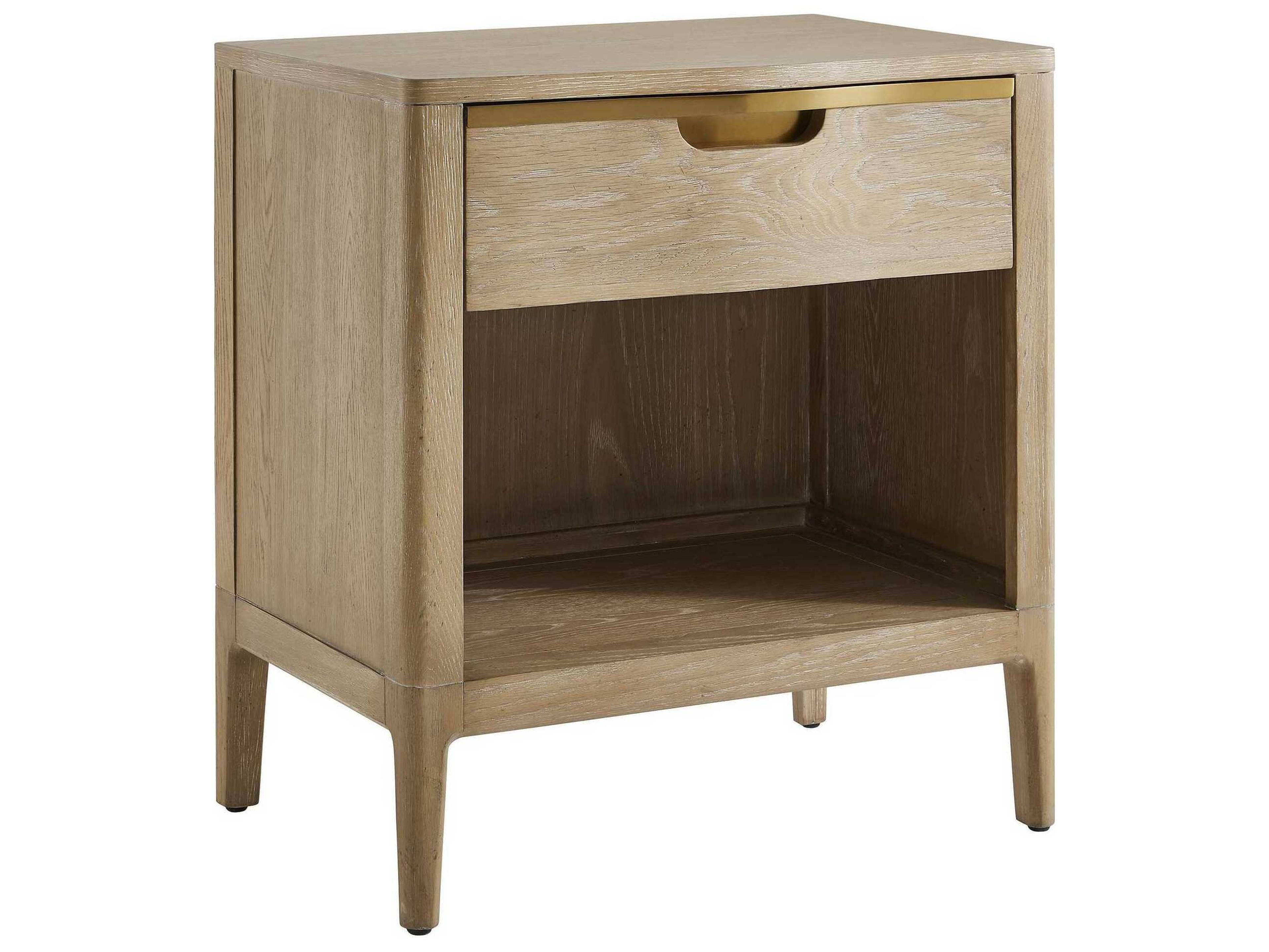 Uttermost Tabi Rectangular Wood Natural End Table