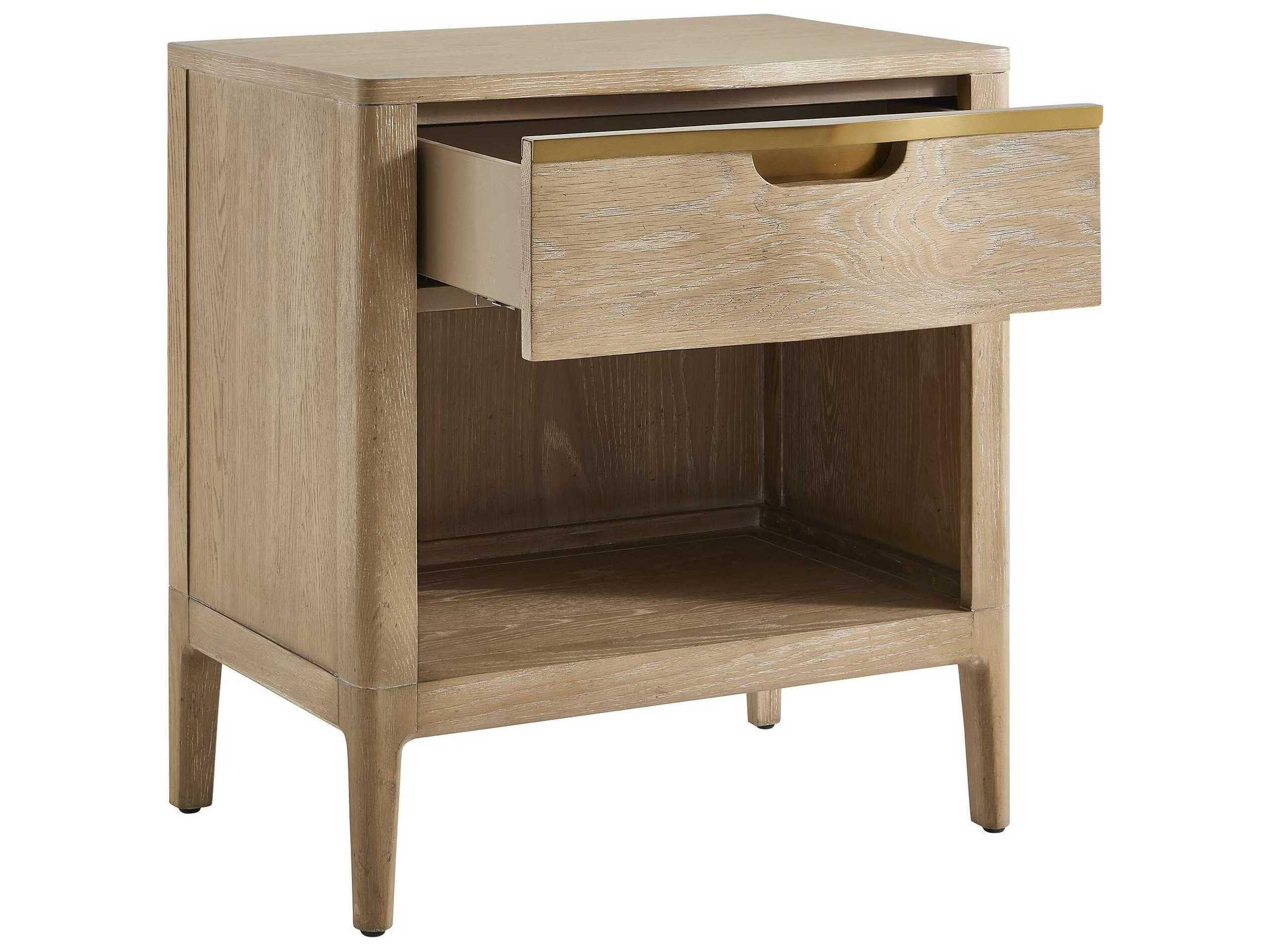 Uttermost Tabi Rectangular Wood Natural End Table