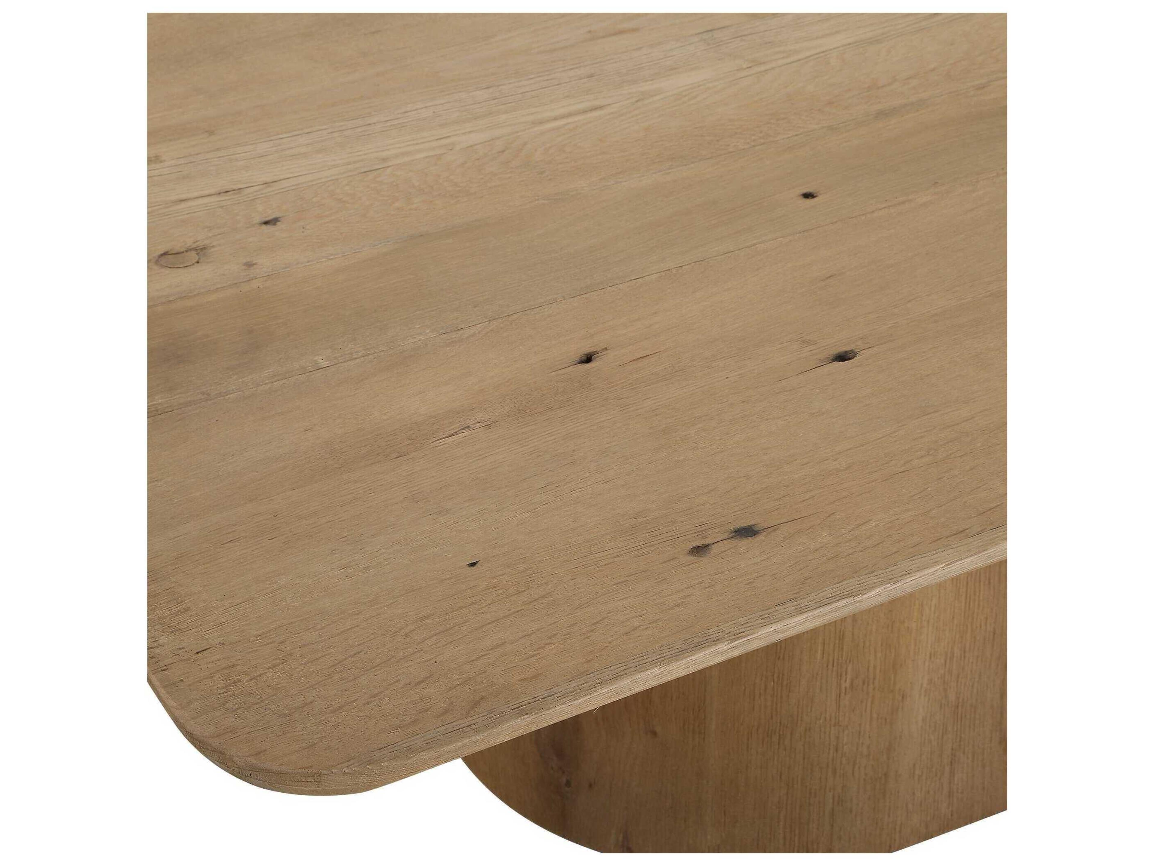 Uttermost Camerlin Rectangular Wood Natural Coffee Table