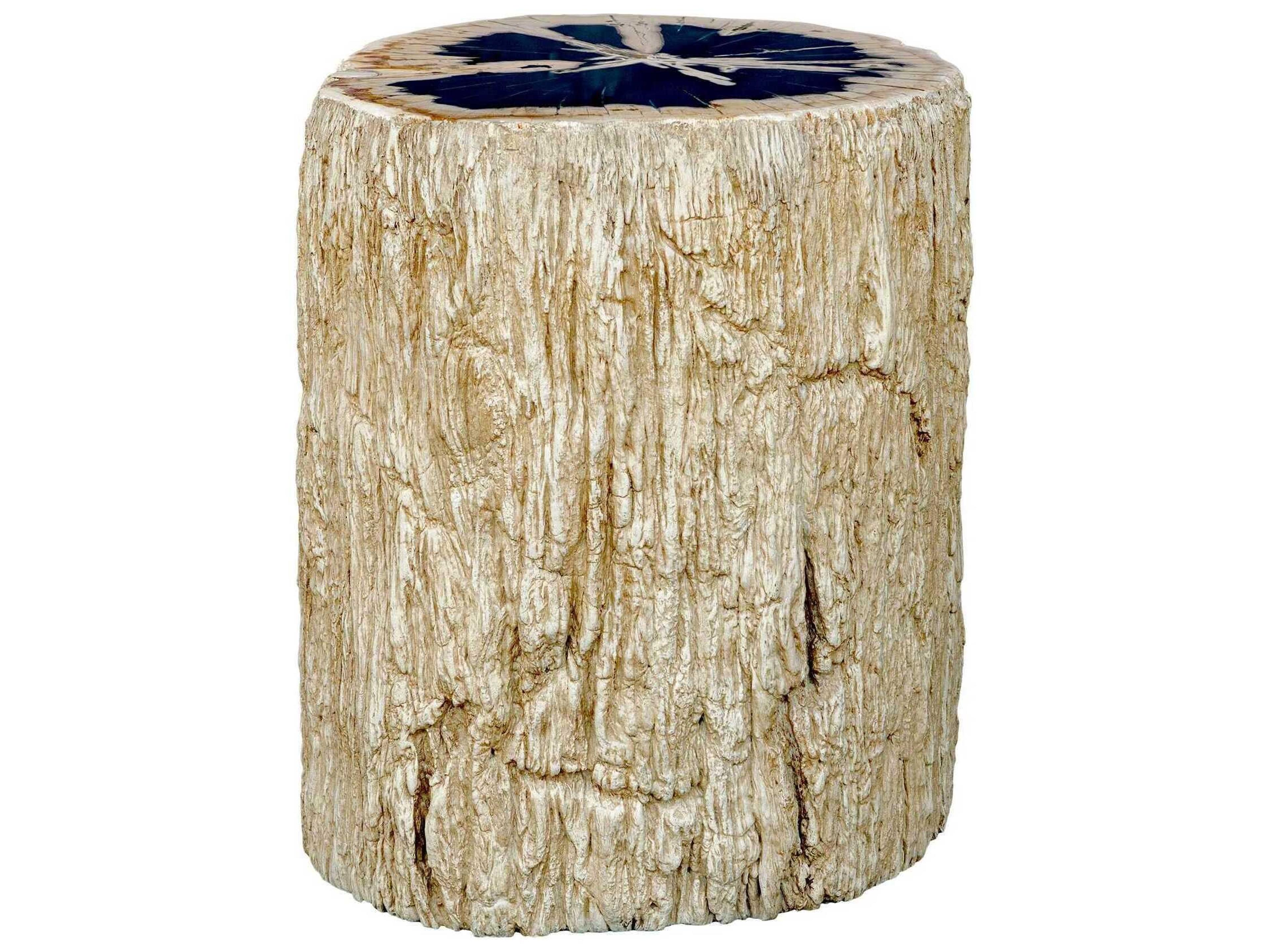 Uttermost Arco Round Wood End Table