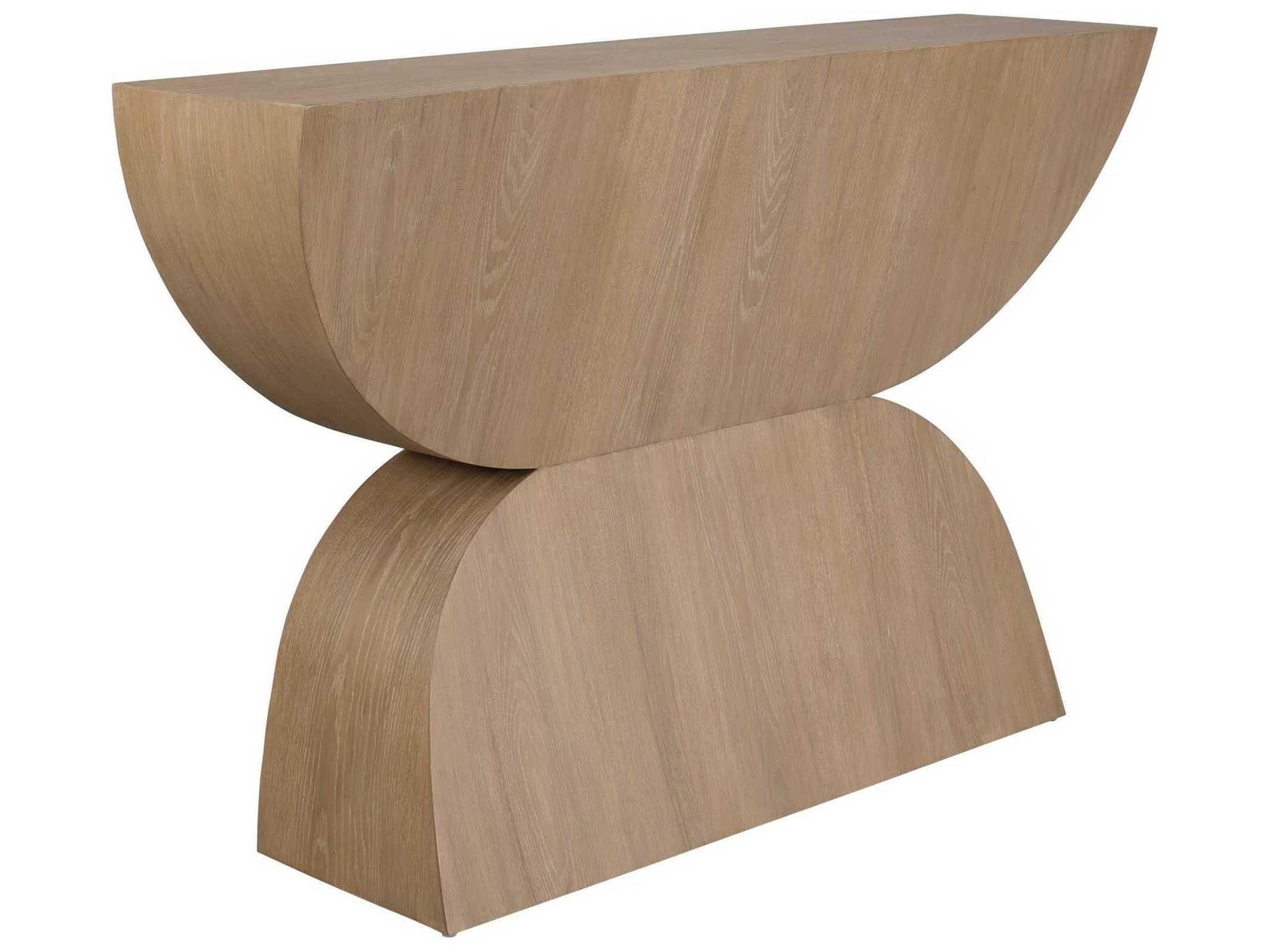 Ciano Rectangular Wood Console Table