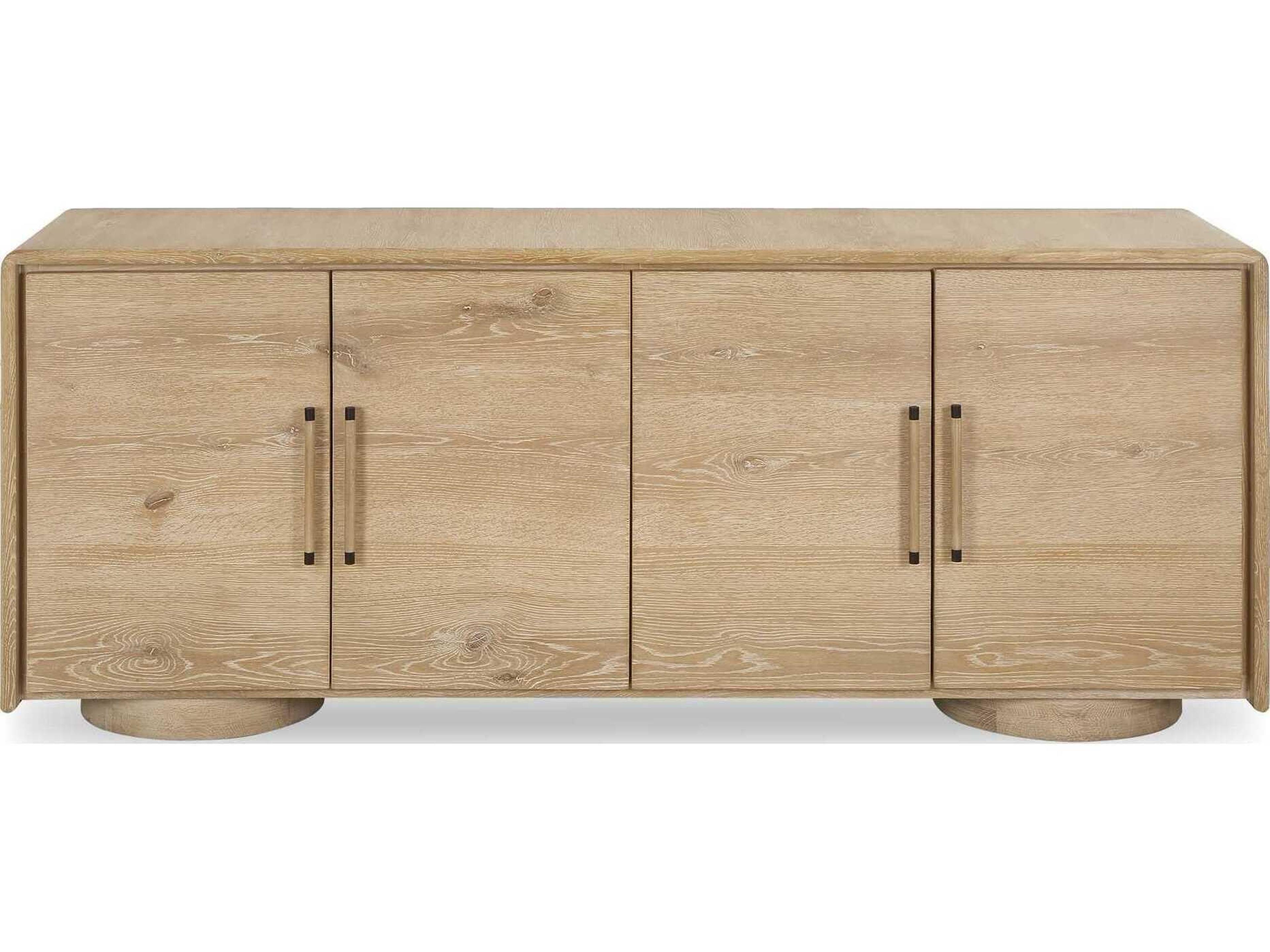 Uttermost Evanston 78" Oak Wood Sideboard