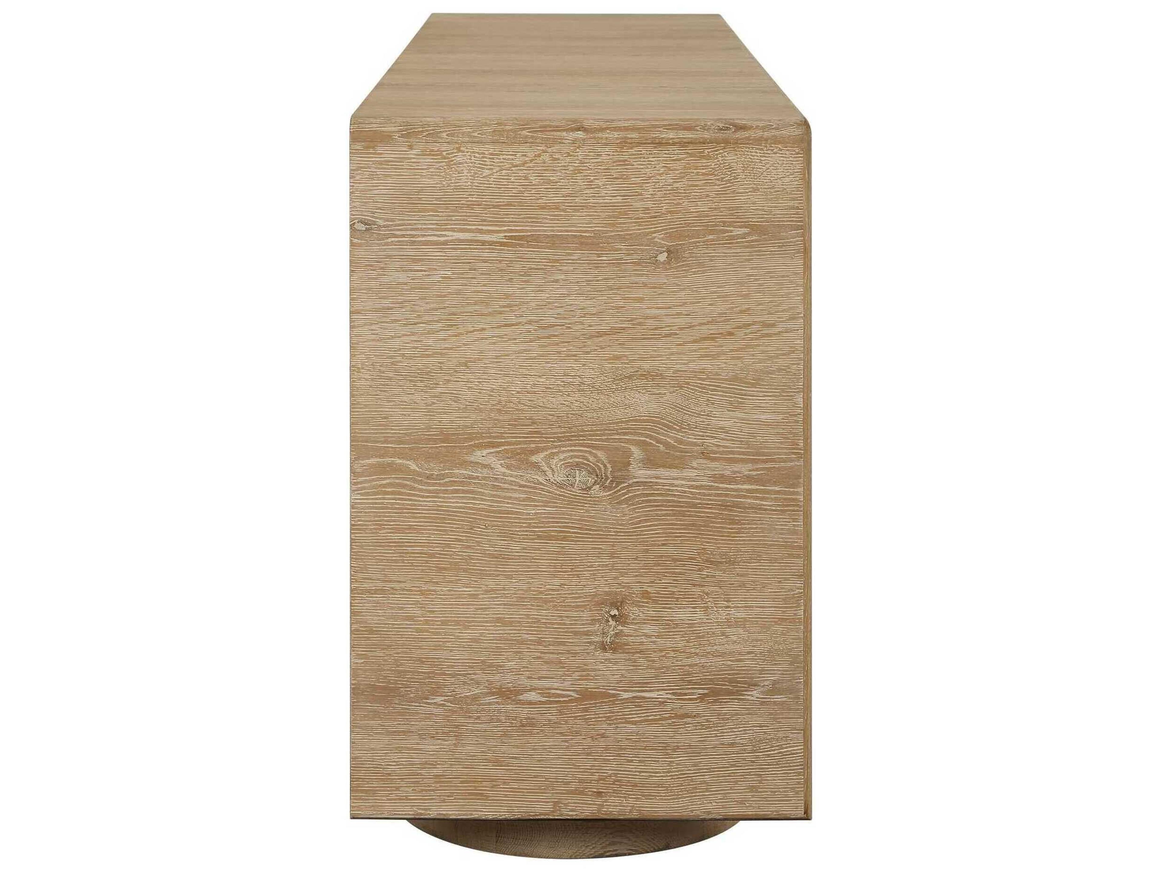 Uttermost Evanston 78" Oak Wood Sideboard