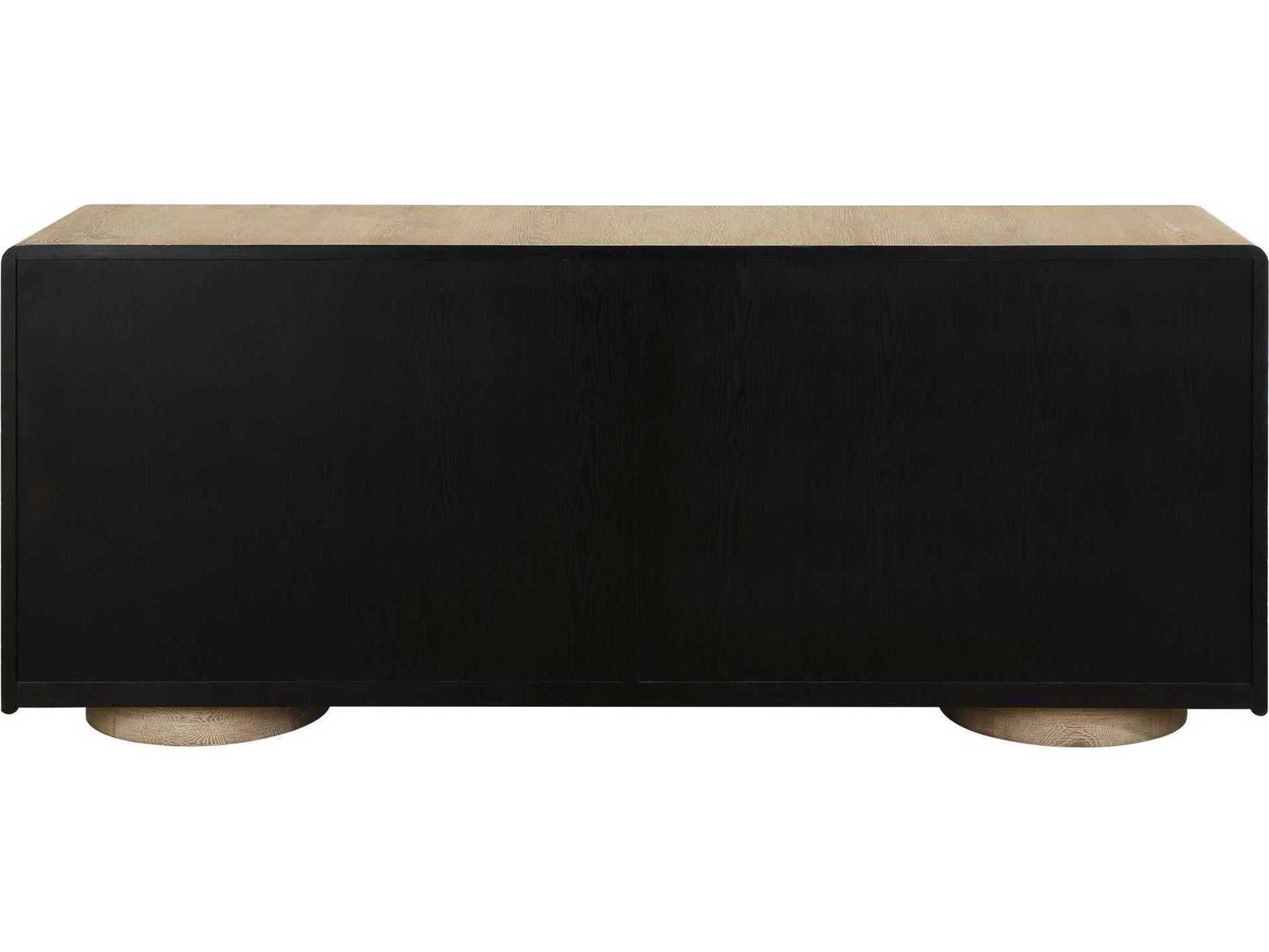 Uttermost Evanston 78" Oak Wood Sideboard