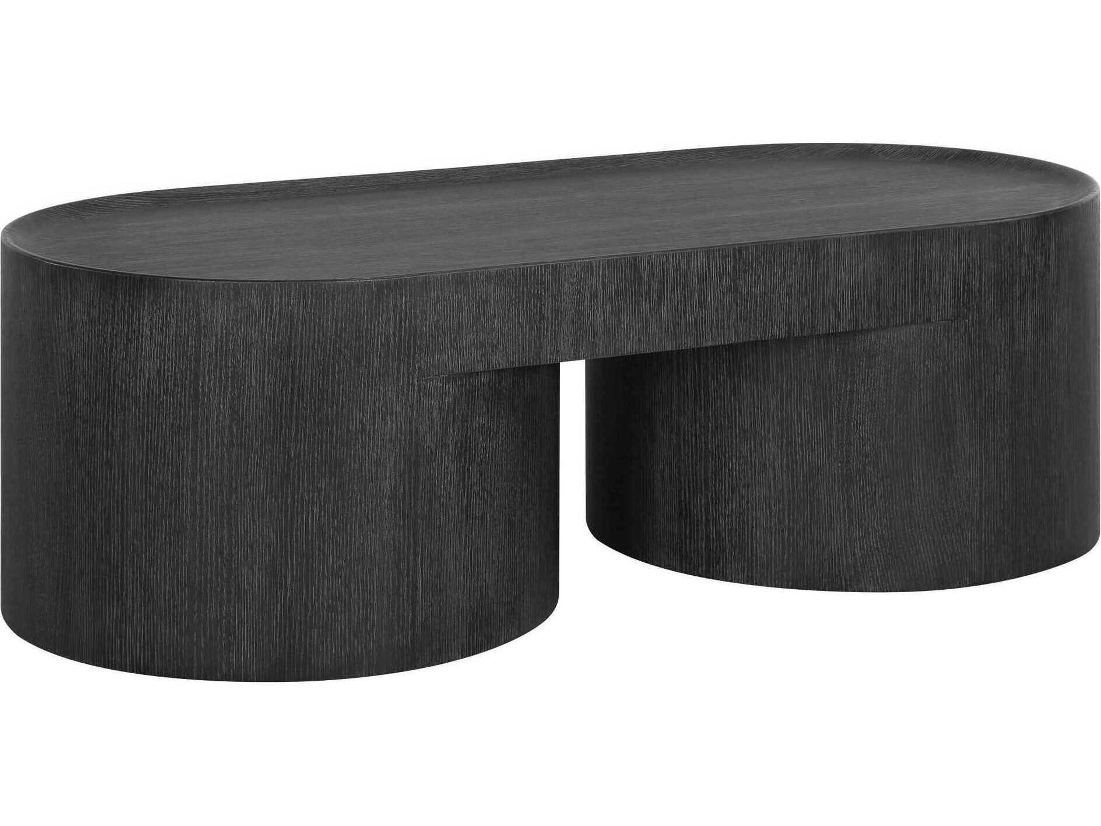 Isbell Oval Wood Coffee Table