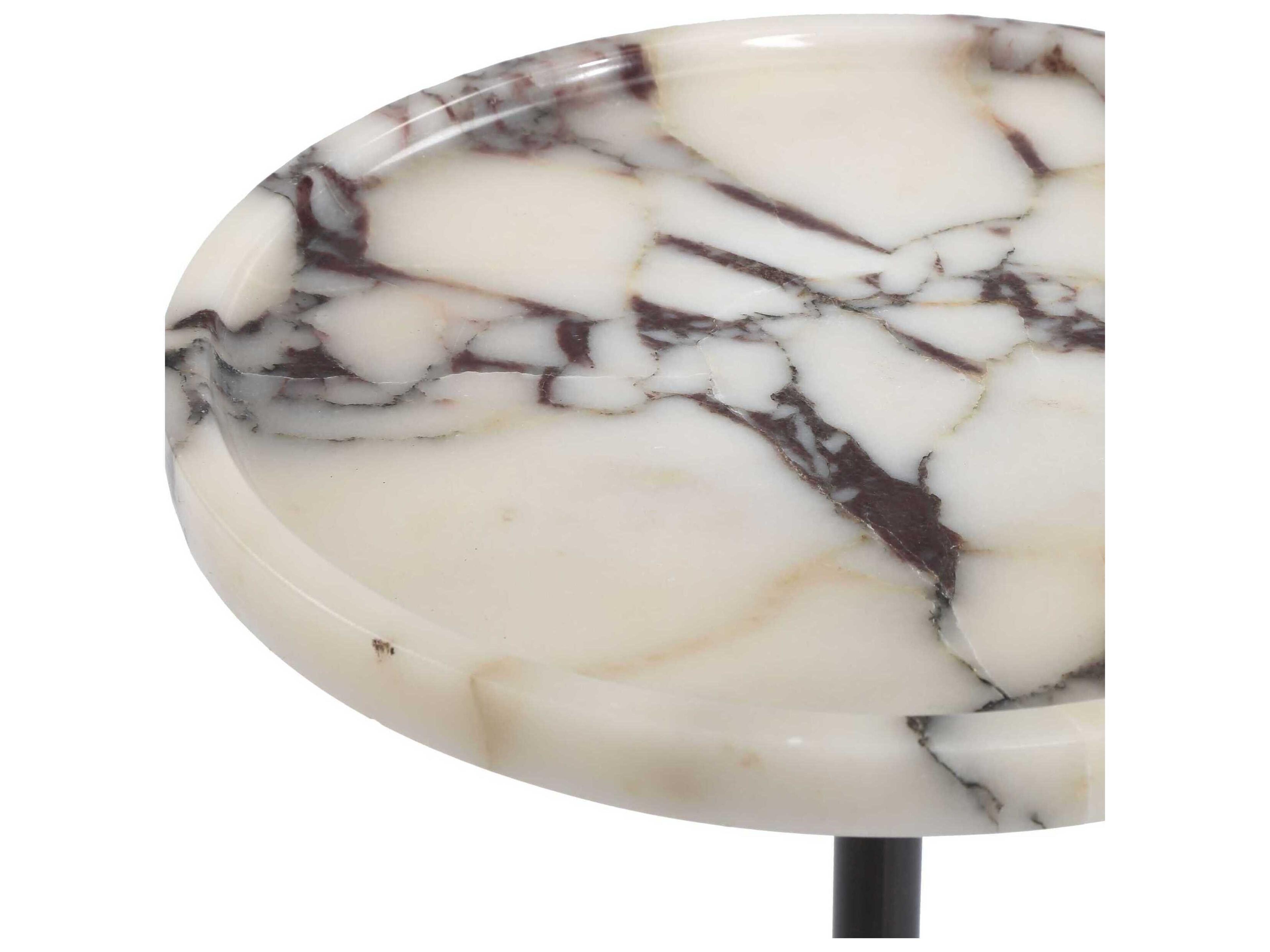 Uttermost Brunson Round Marble End Table