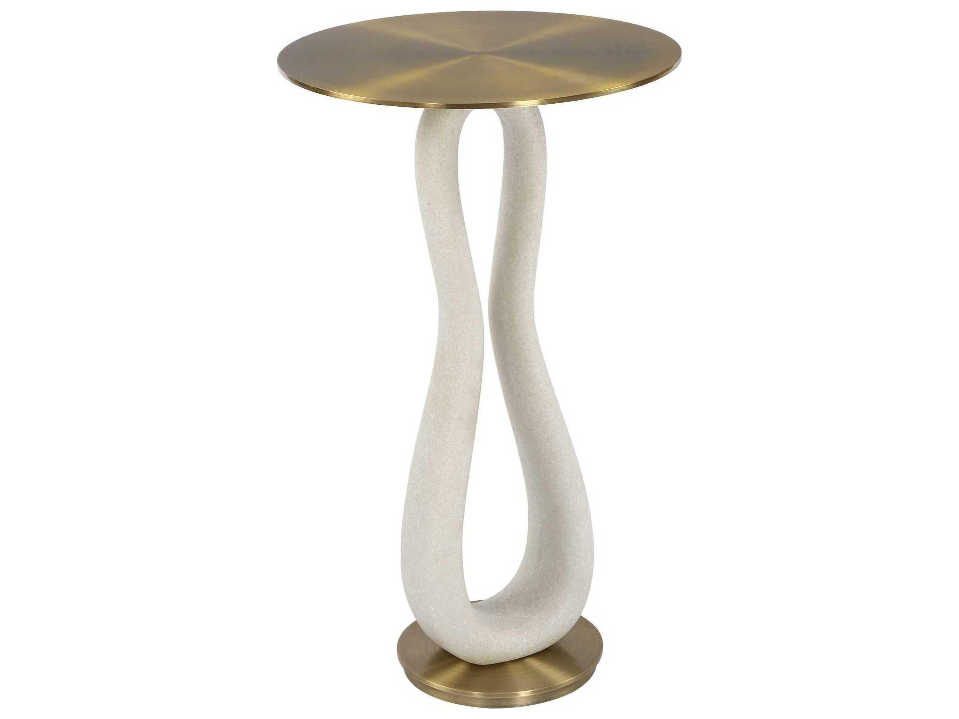 Uttermost Sonia Round Metal End Table