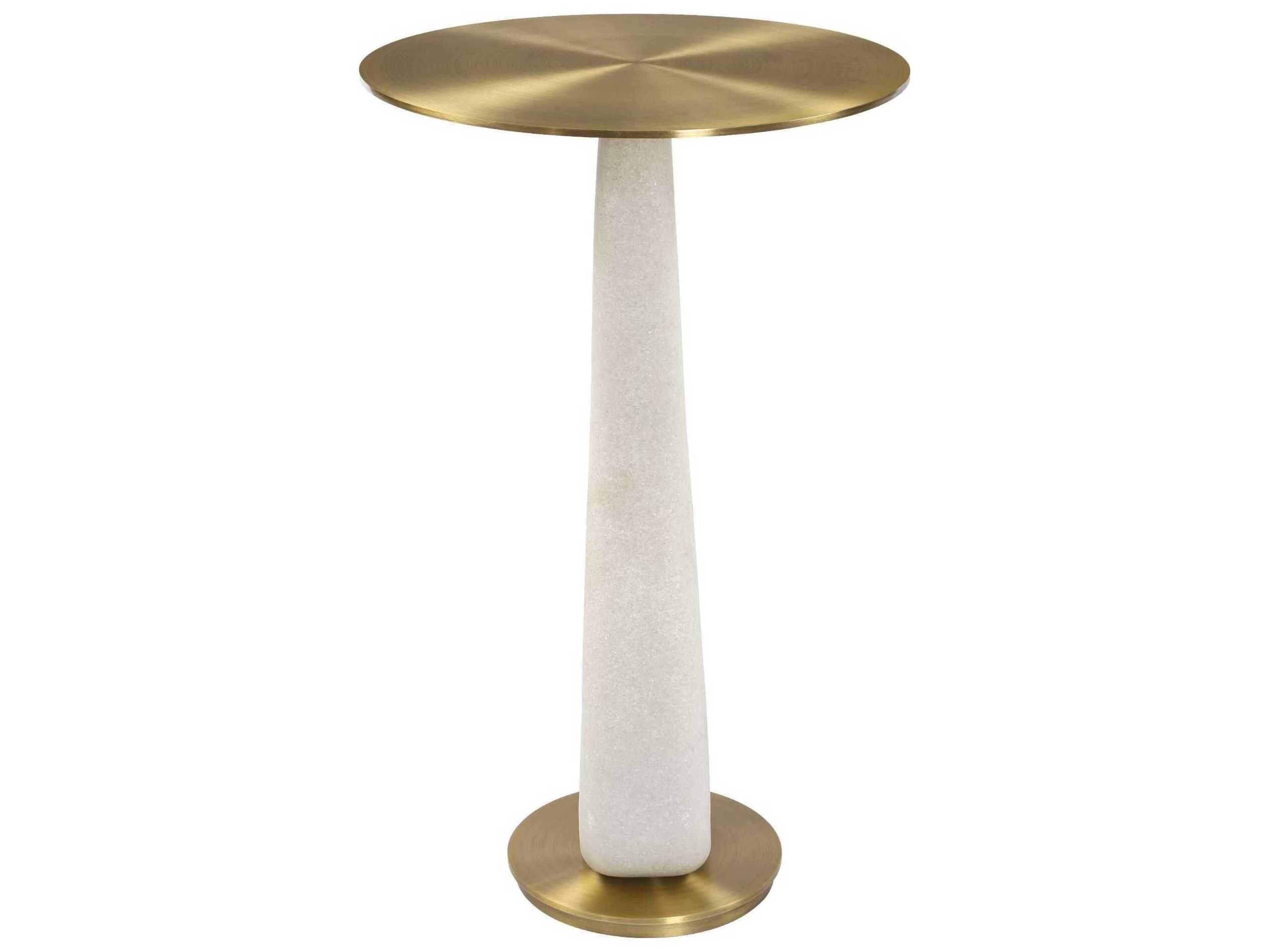 Uttermost Sonia Round Metal End Table