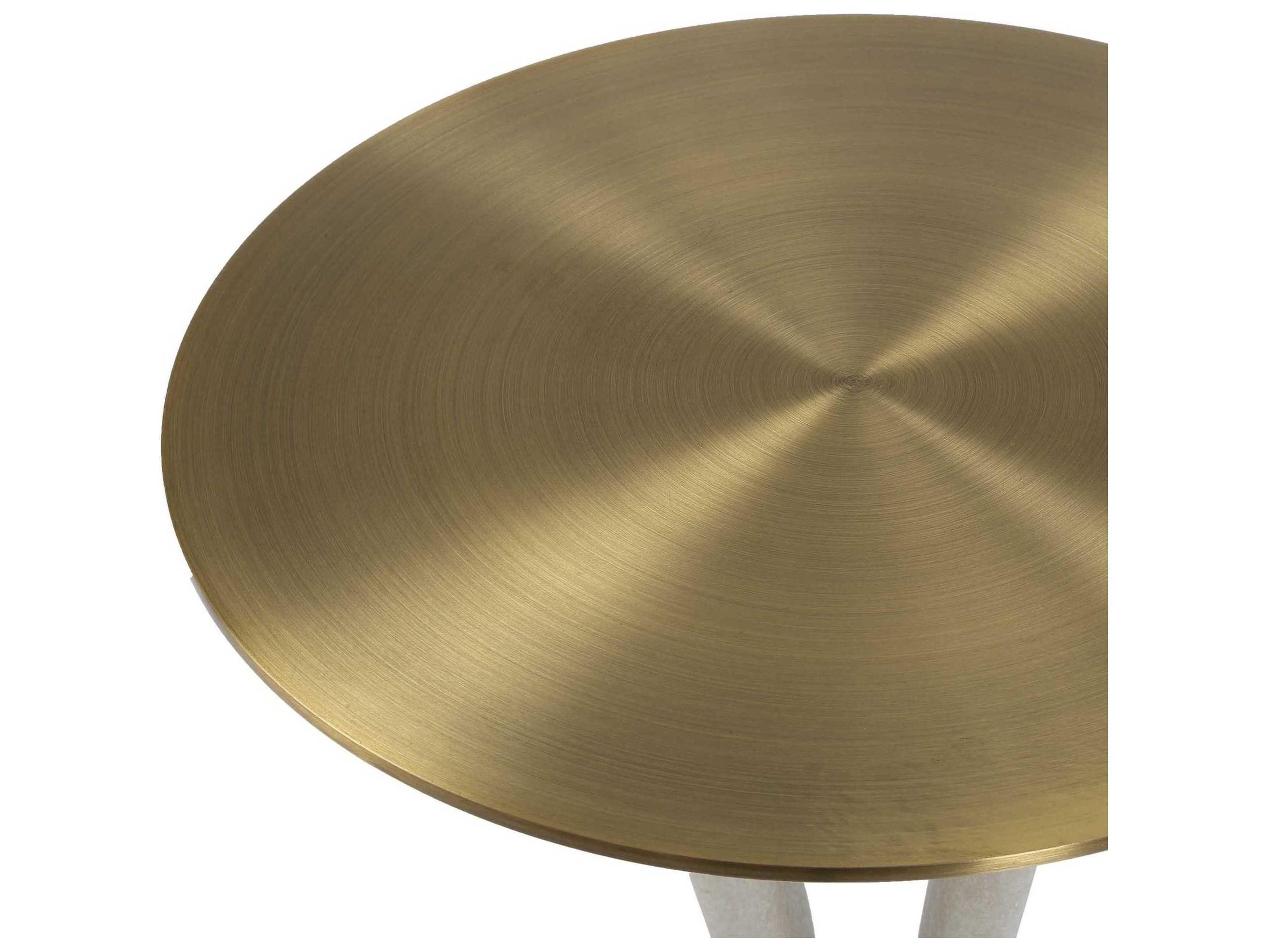 Uttermost Sonia Round Metal End Table
