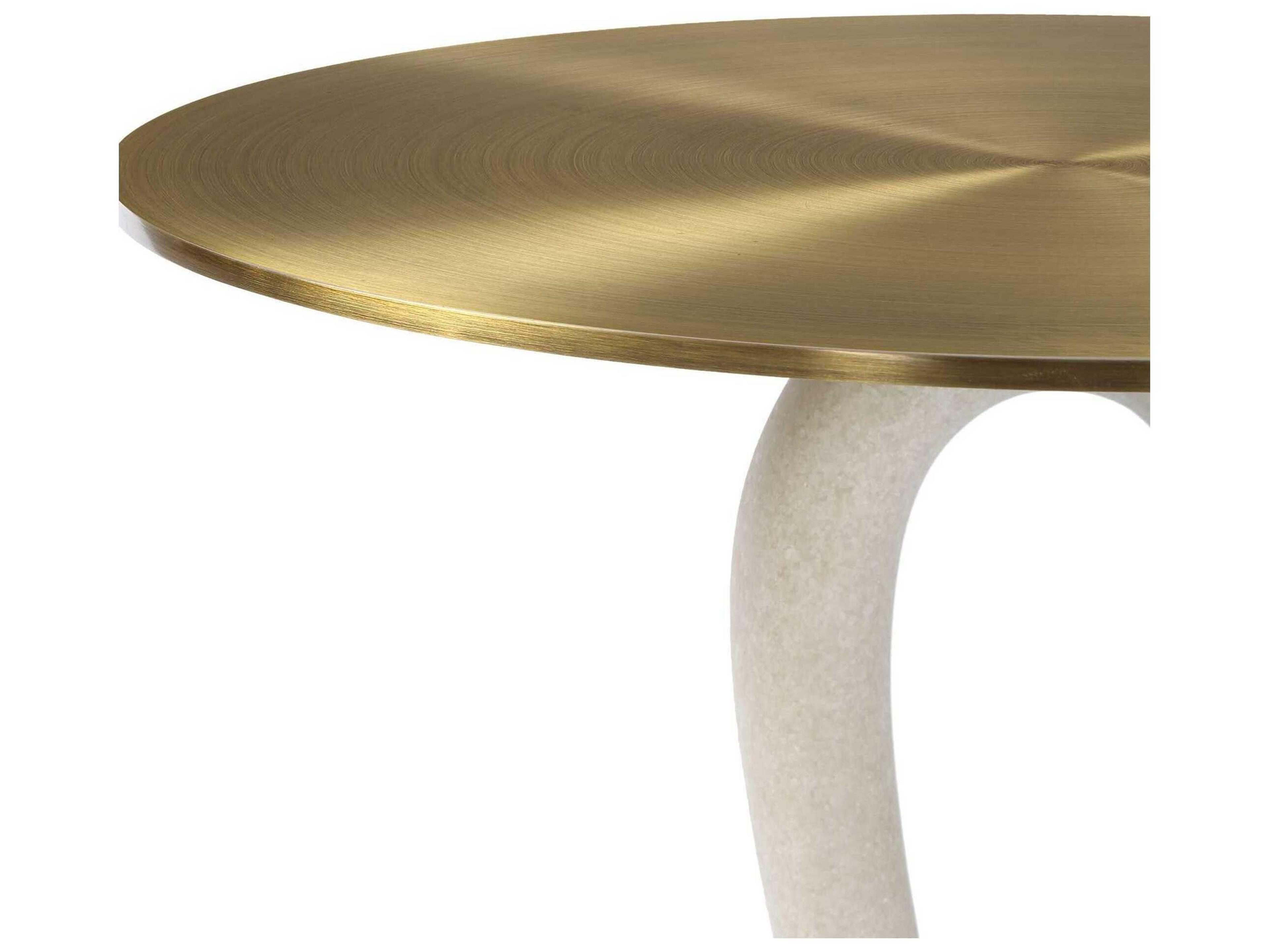 Uttermost Sonia Round Metal End Table