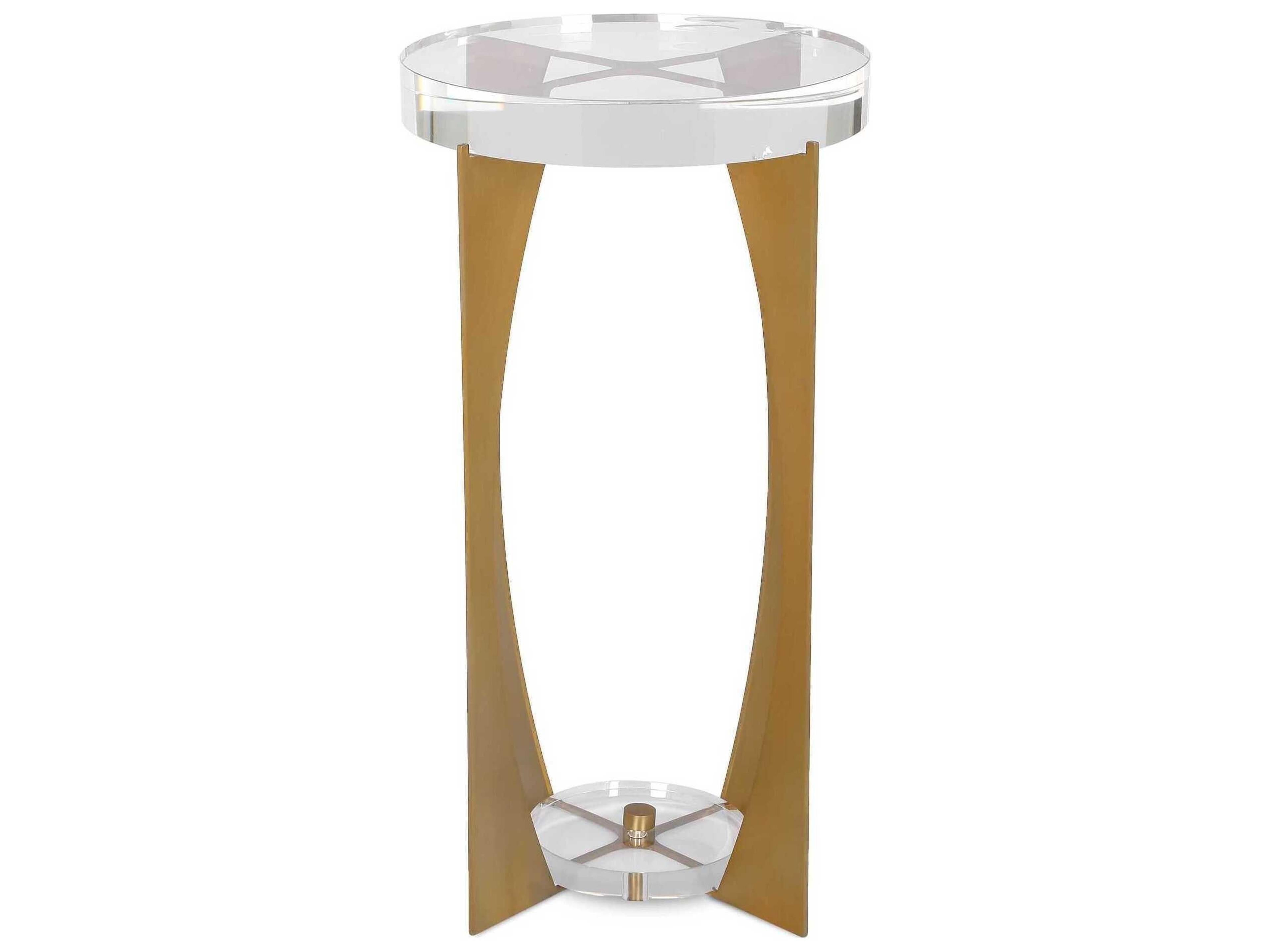 Uttermost Kolkata Round End Table