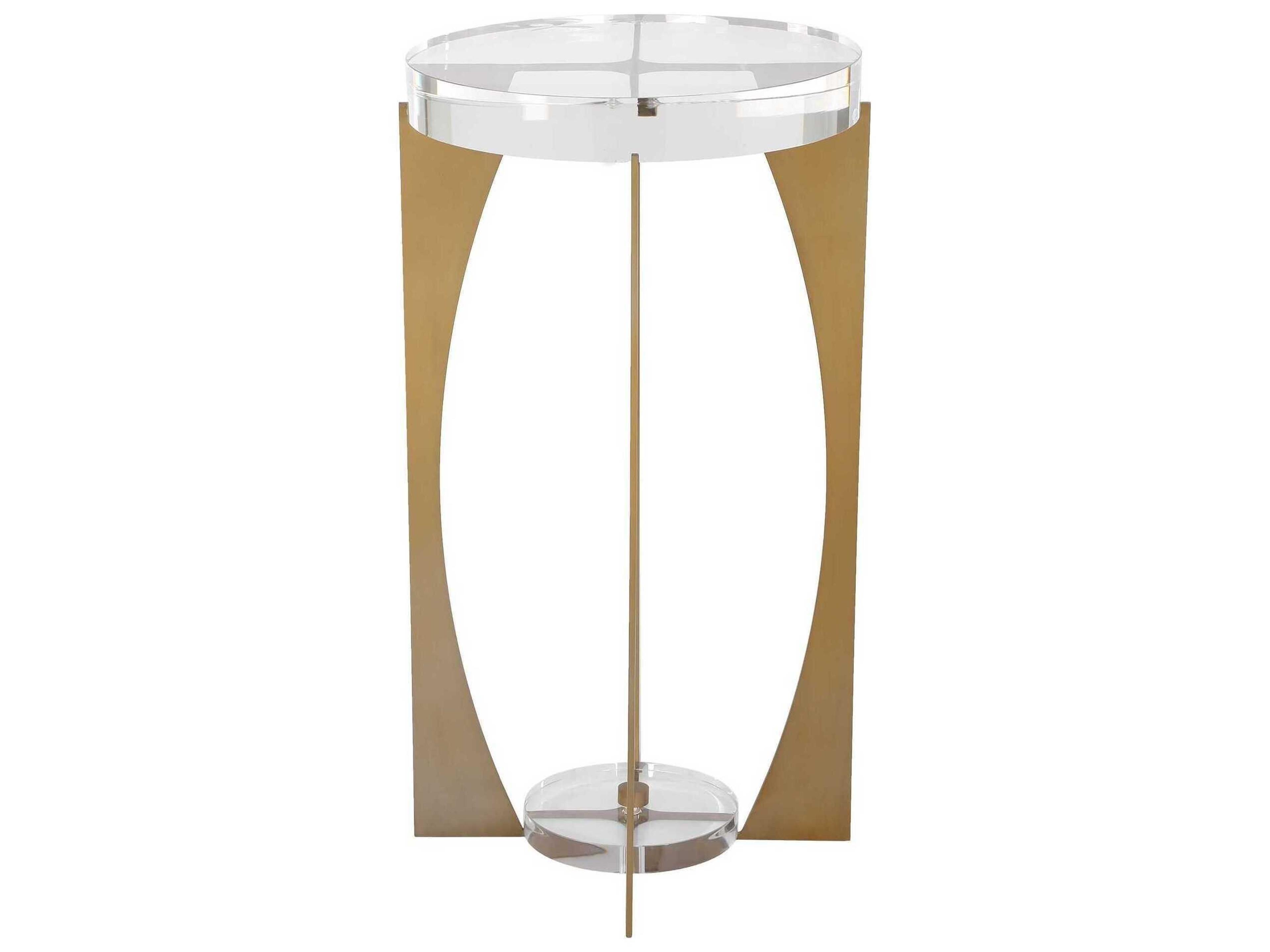 Uttermost Kolkata Round End Table