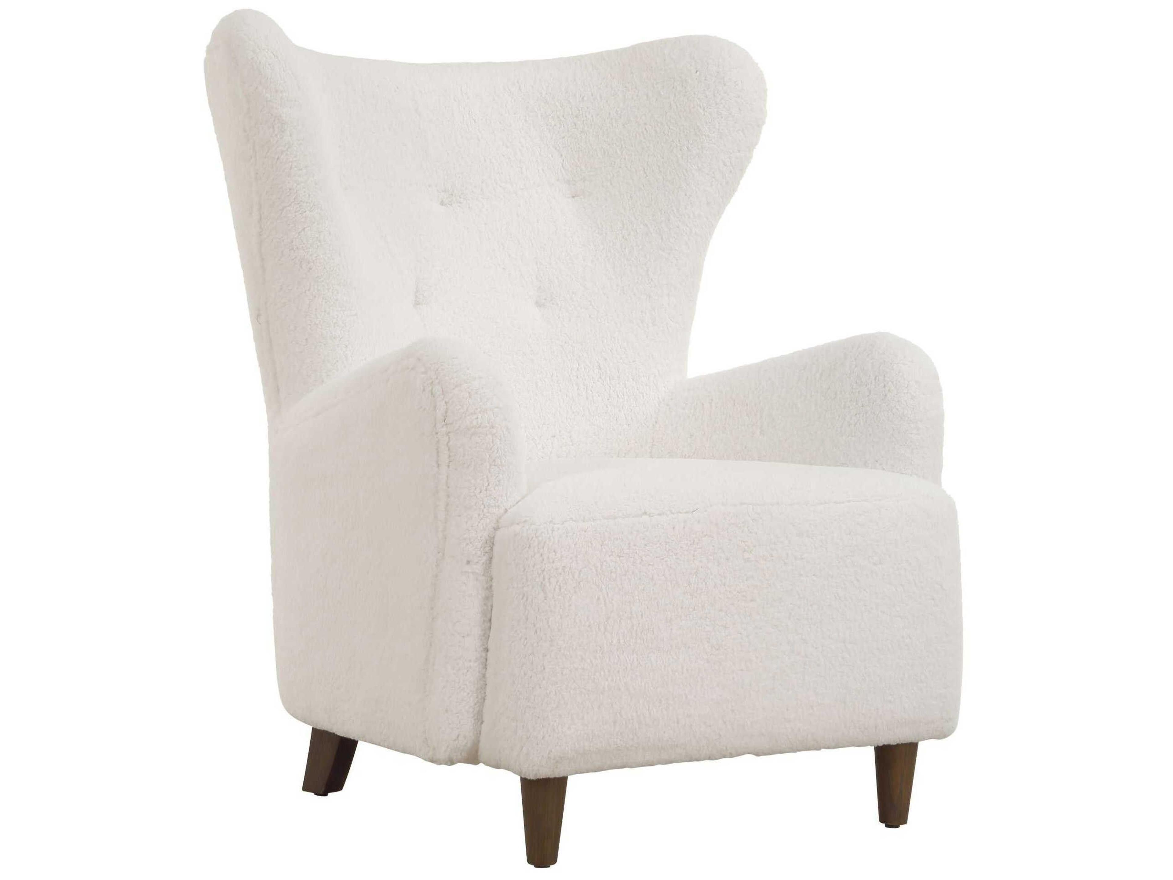 Ingel White Accent Chair