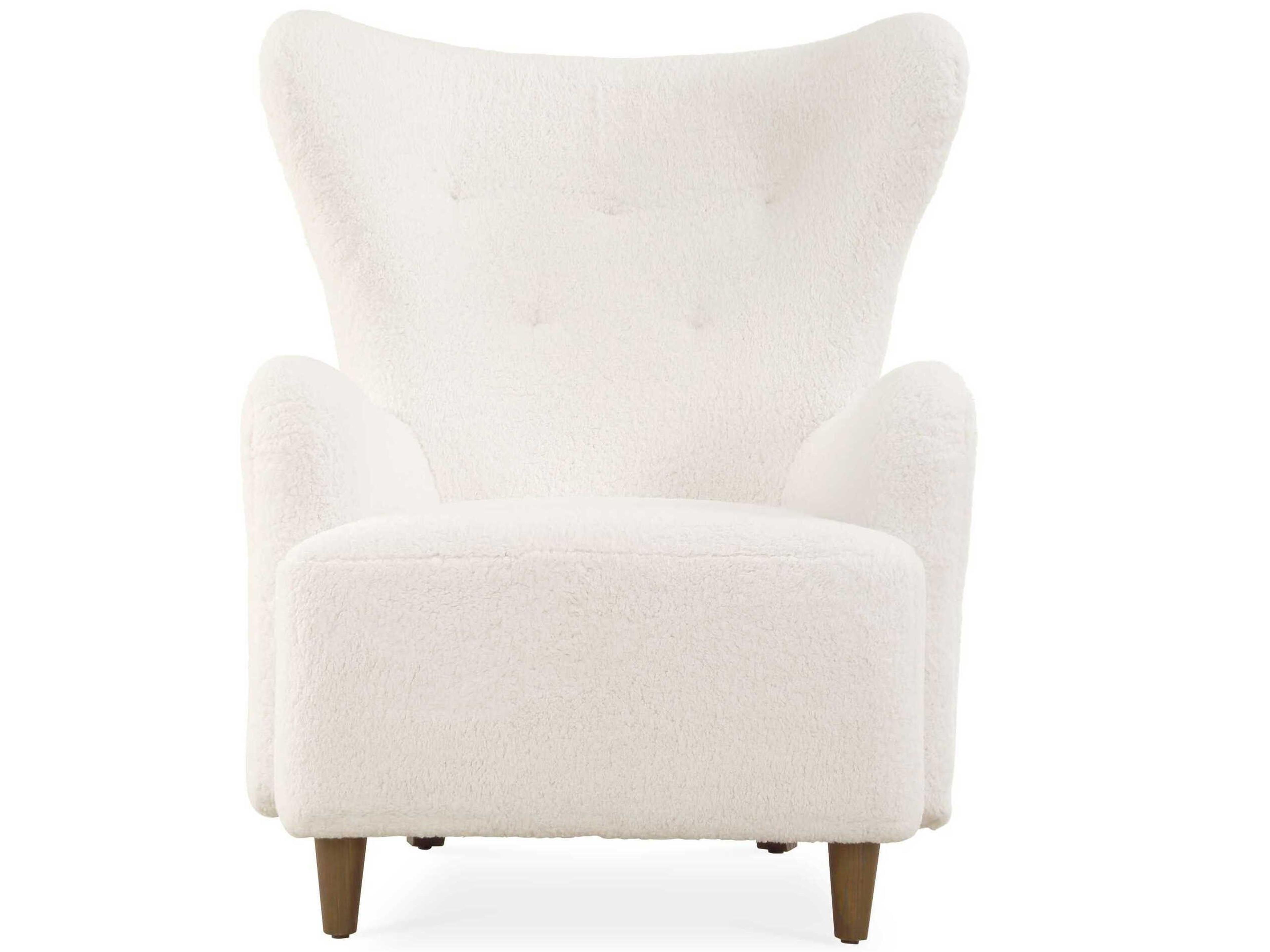 Uttermost Ingel White Accent Chair
